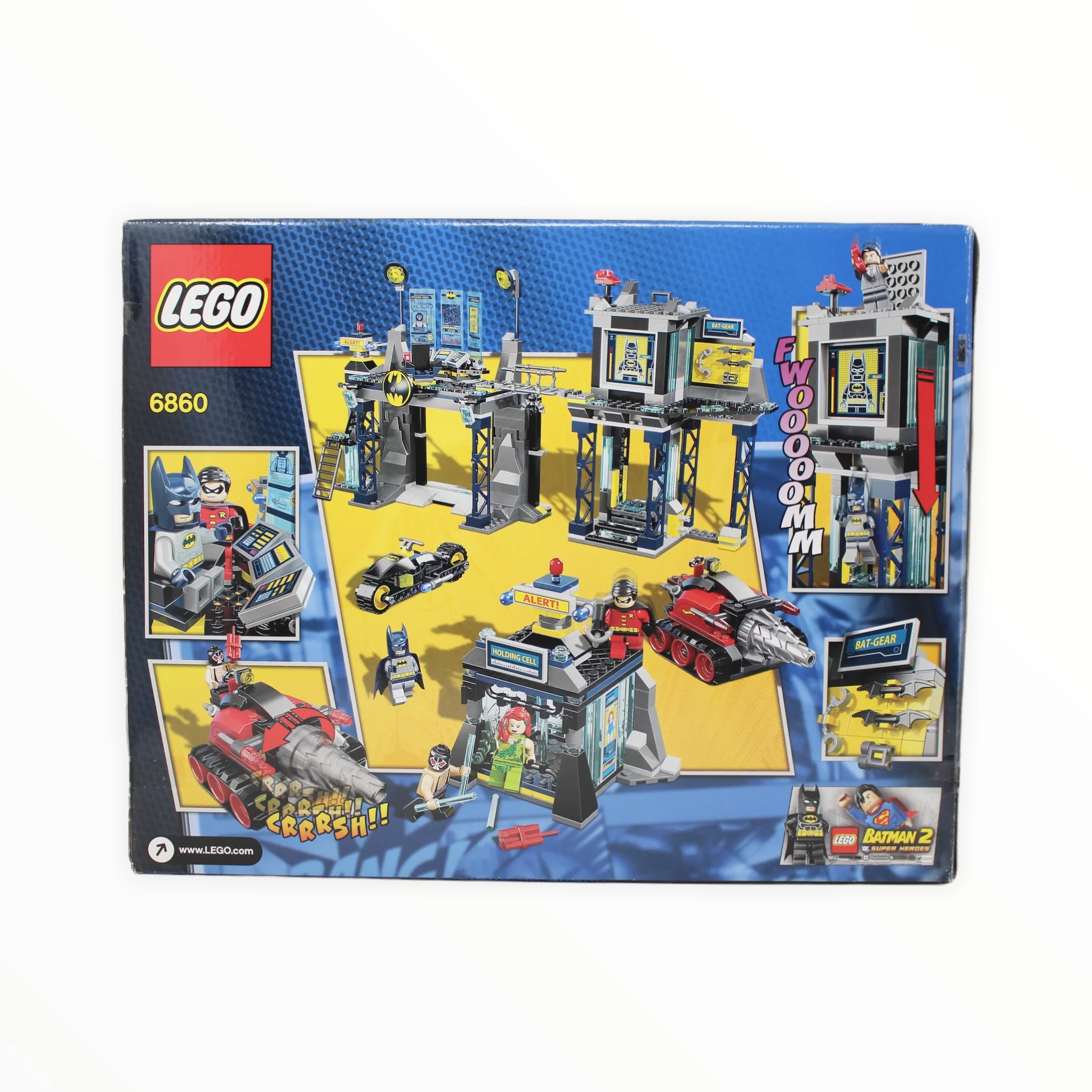 Certified Used Set 6860 DC Super Heroes The Batcave - Image 2