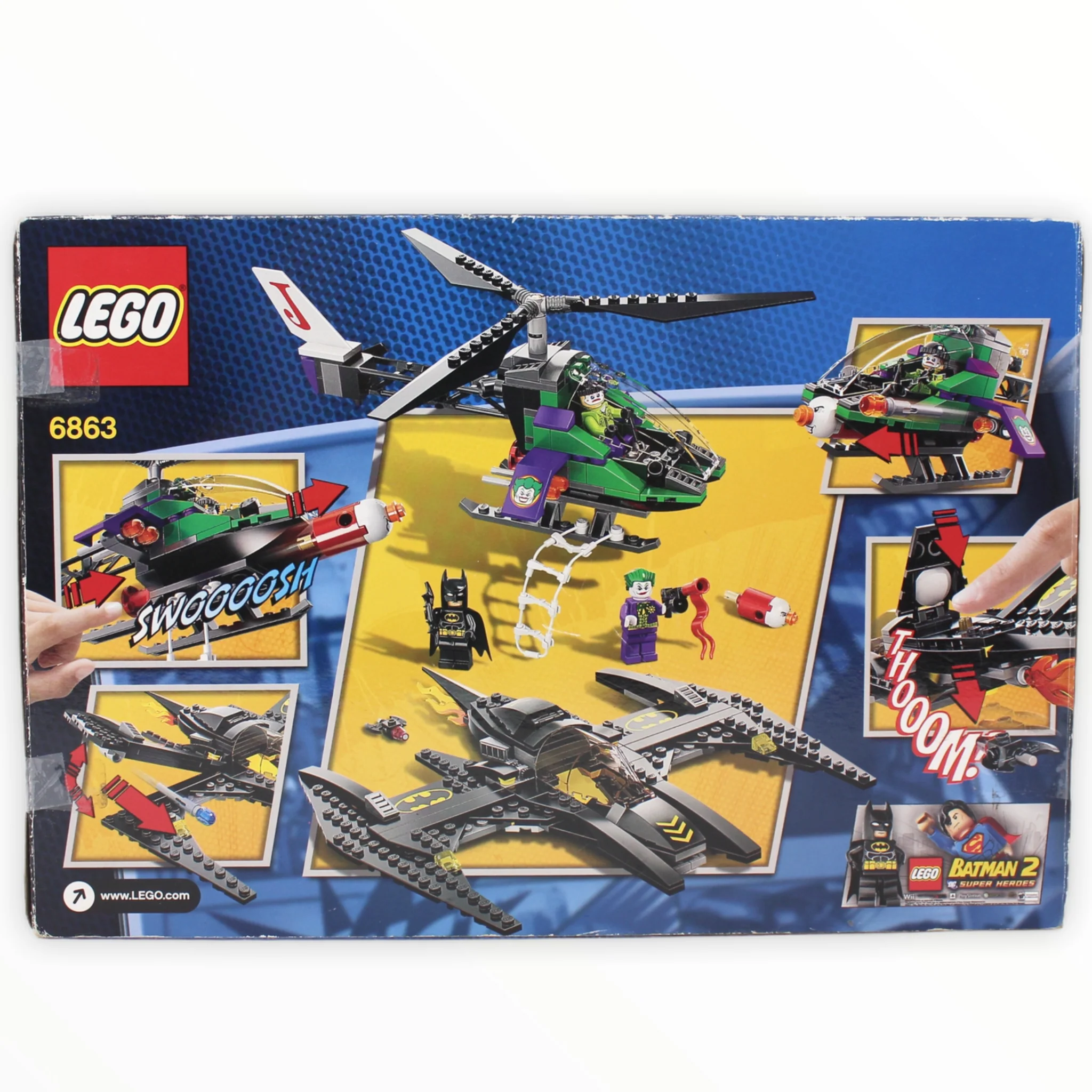 Certified Used Set 6863 DC Super Heroes Batwing Battle Over Gotham City - Image 2