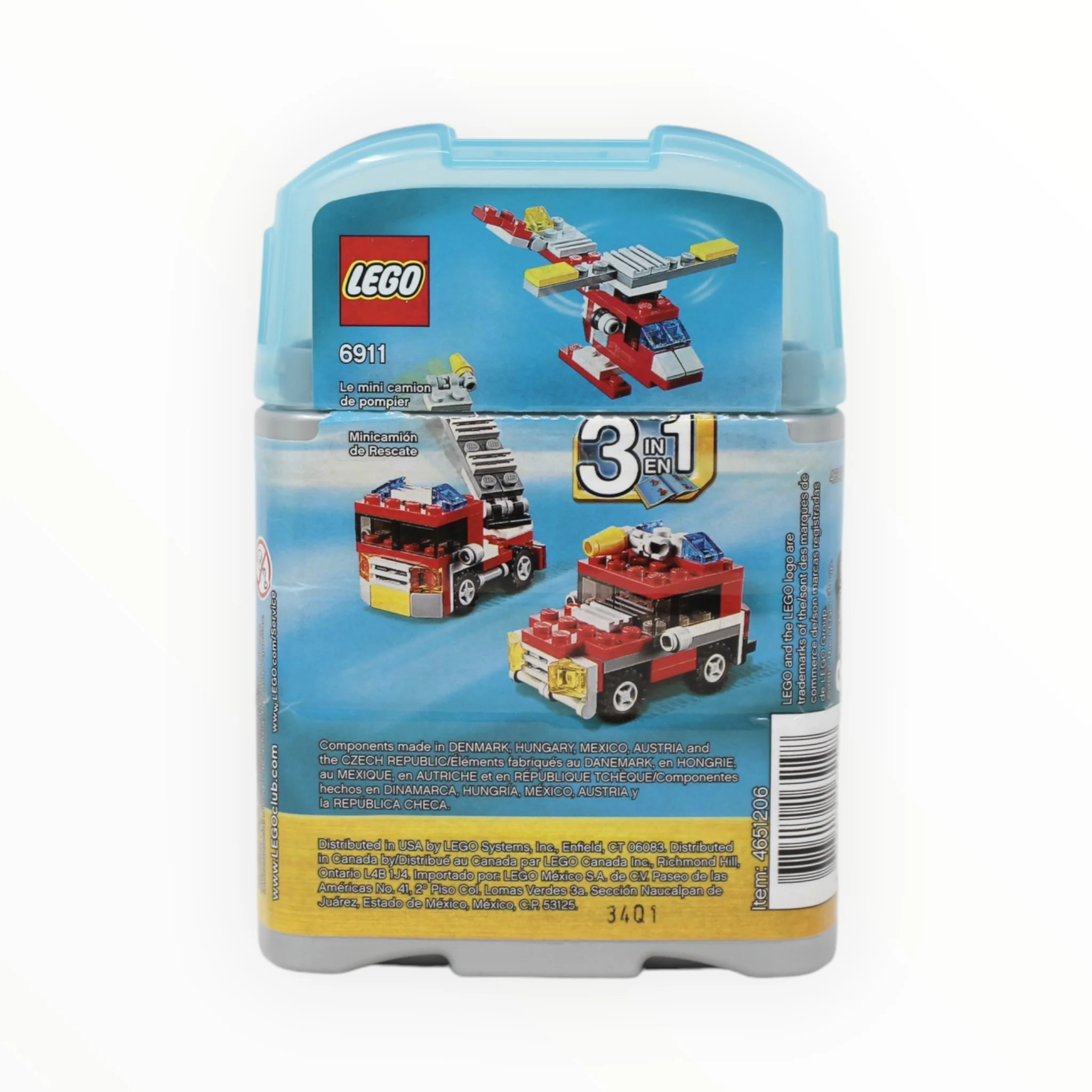 Certified Used Set 6911 Creator Mini Fire Rescue - Image 2