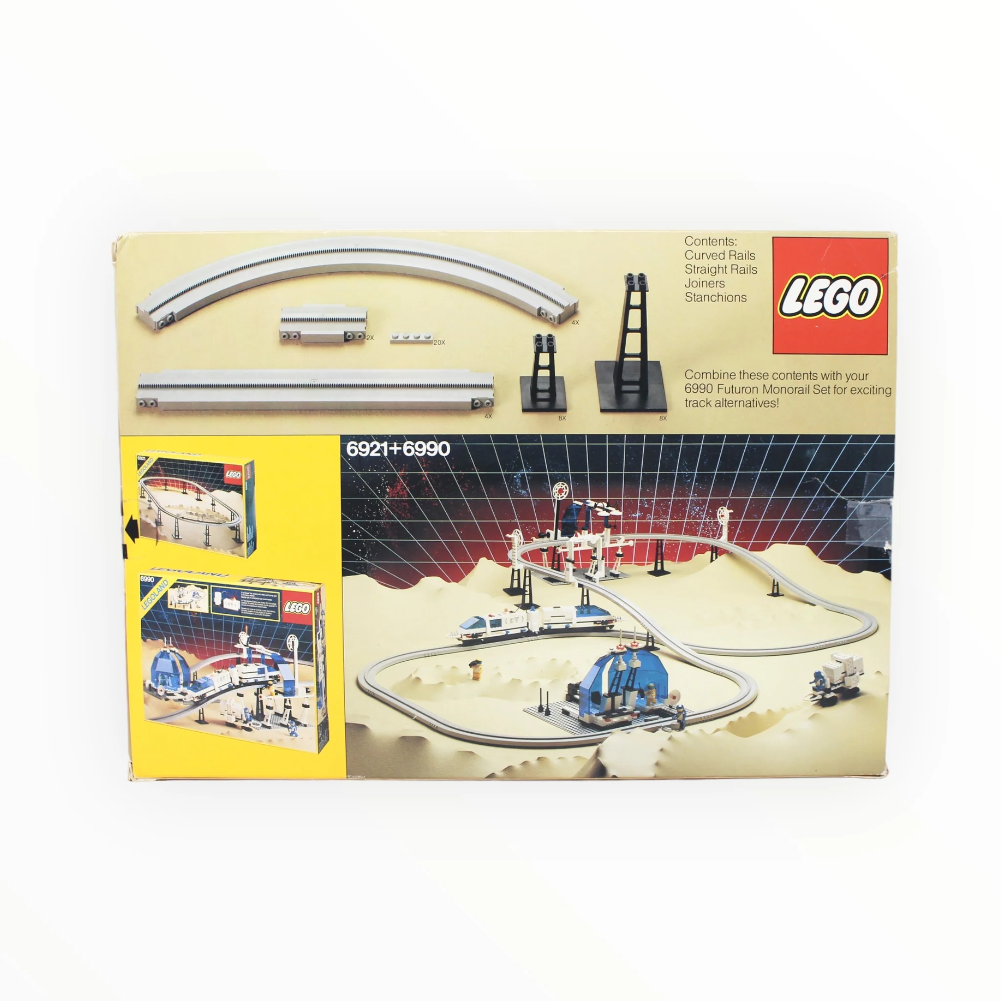 Certified Used Set 6921 Space Futuron Monorail Accessory Track - Image 2