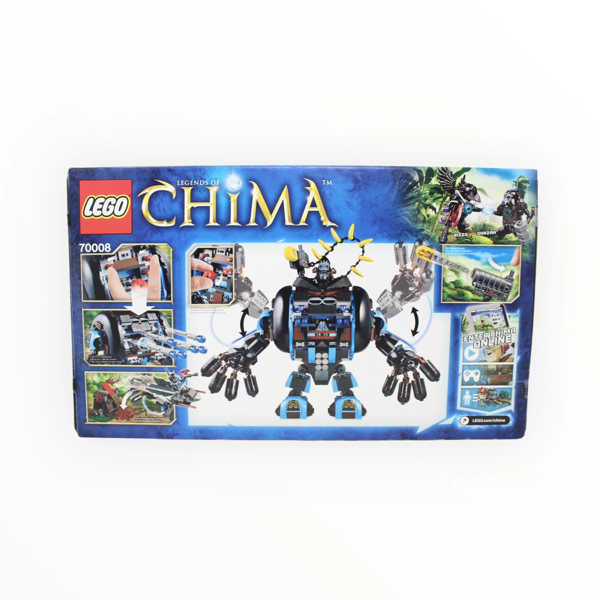 Certified Used Set 70008 Chima Gorzan’s Gorilla Striker - Image 2