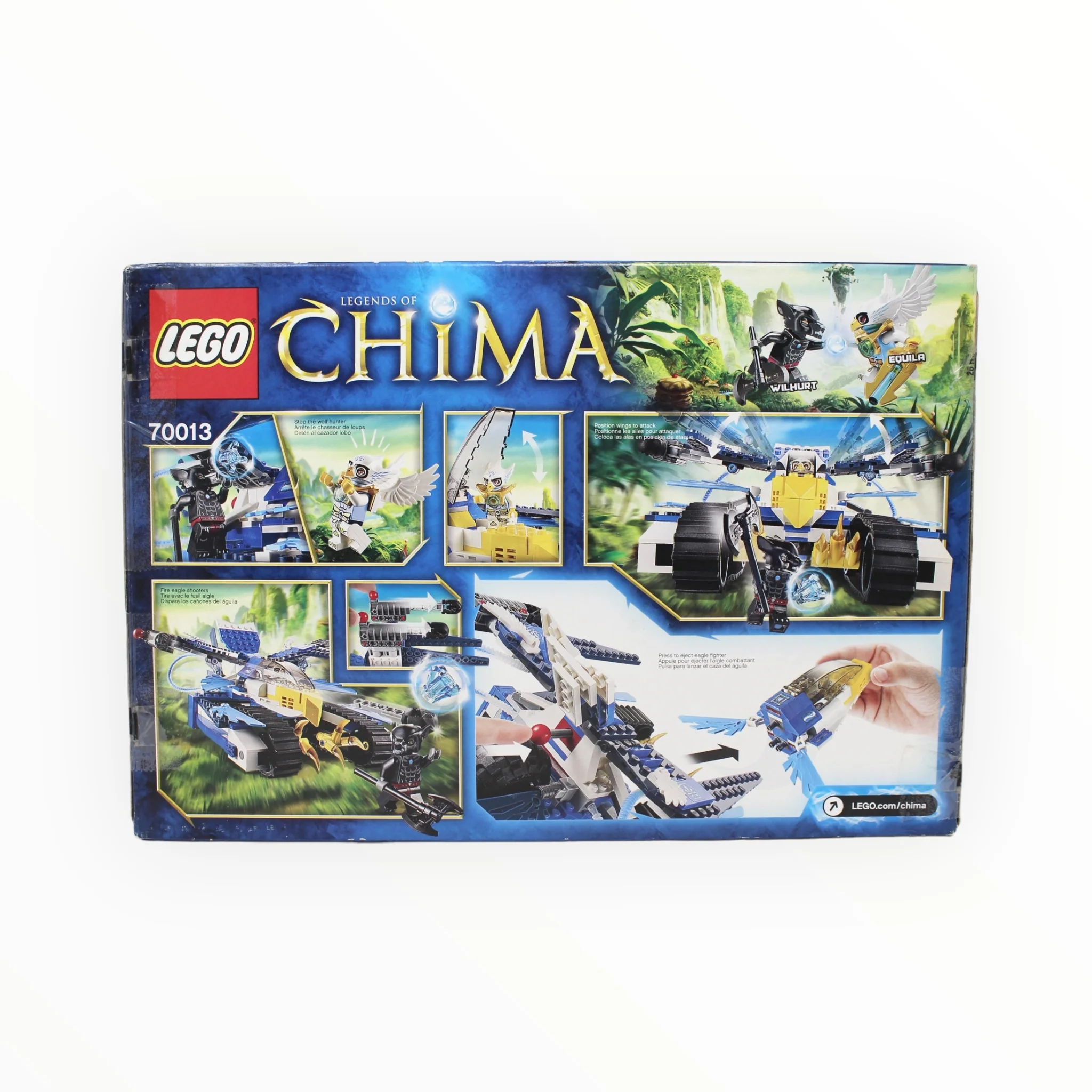 Certified Used Set 70013 Chima Equila’s Ultra Striker (open box, sealed bags) - Image 2