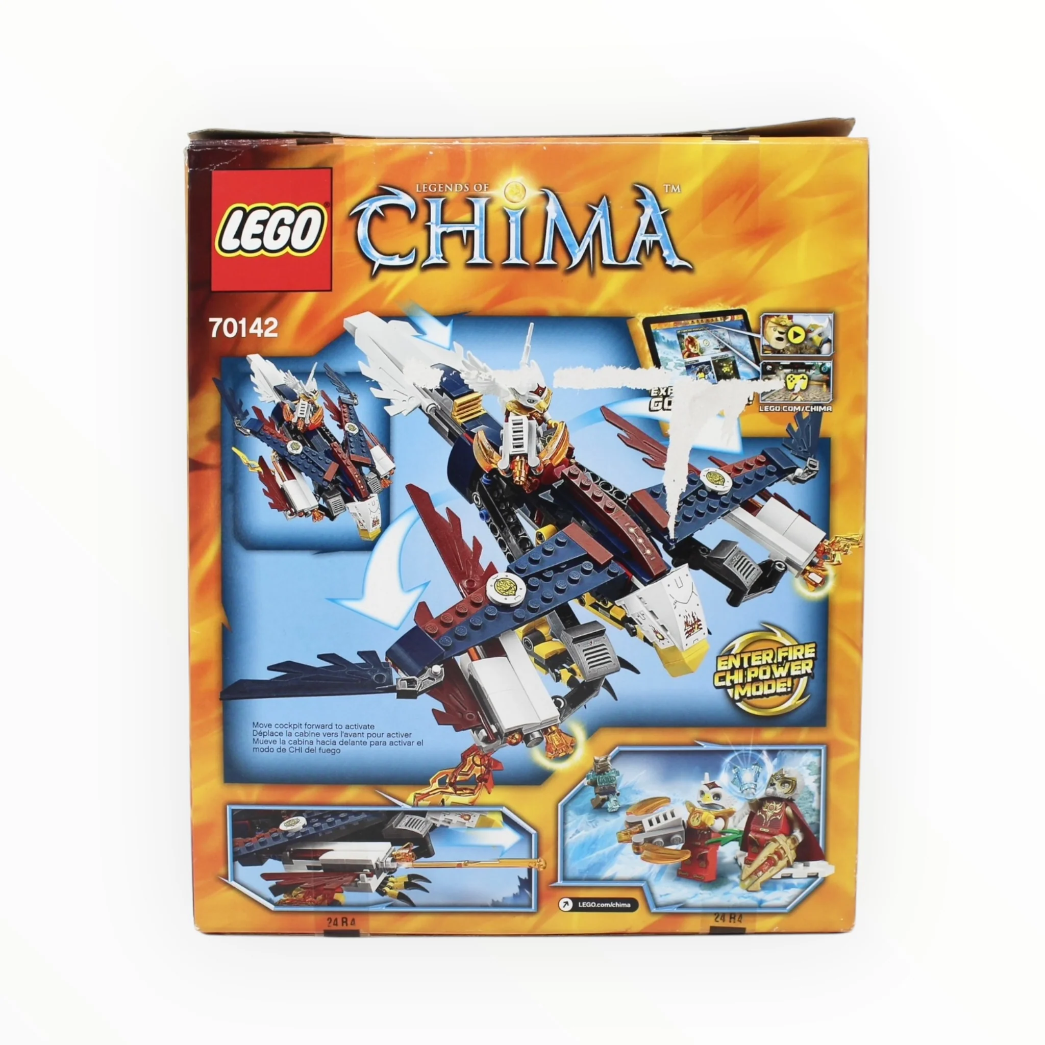 Certified Used Set 70142 Chima Eris’ Fire Eagle Flyer - Image 2