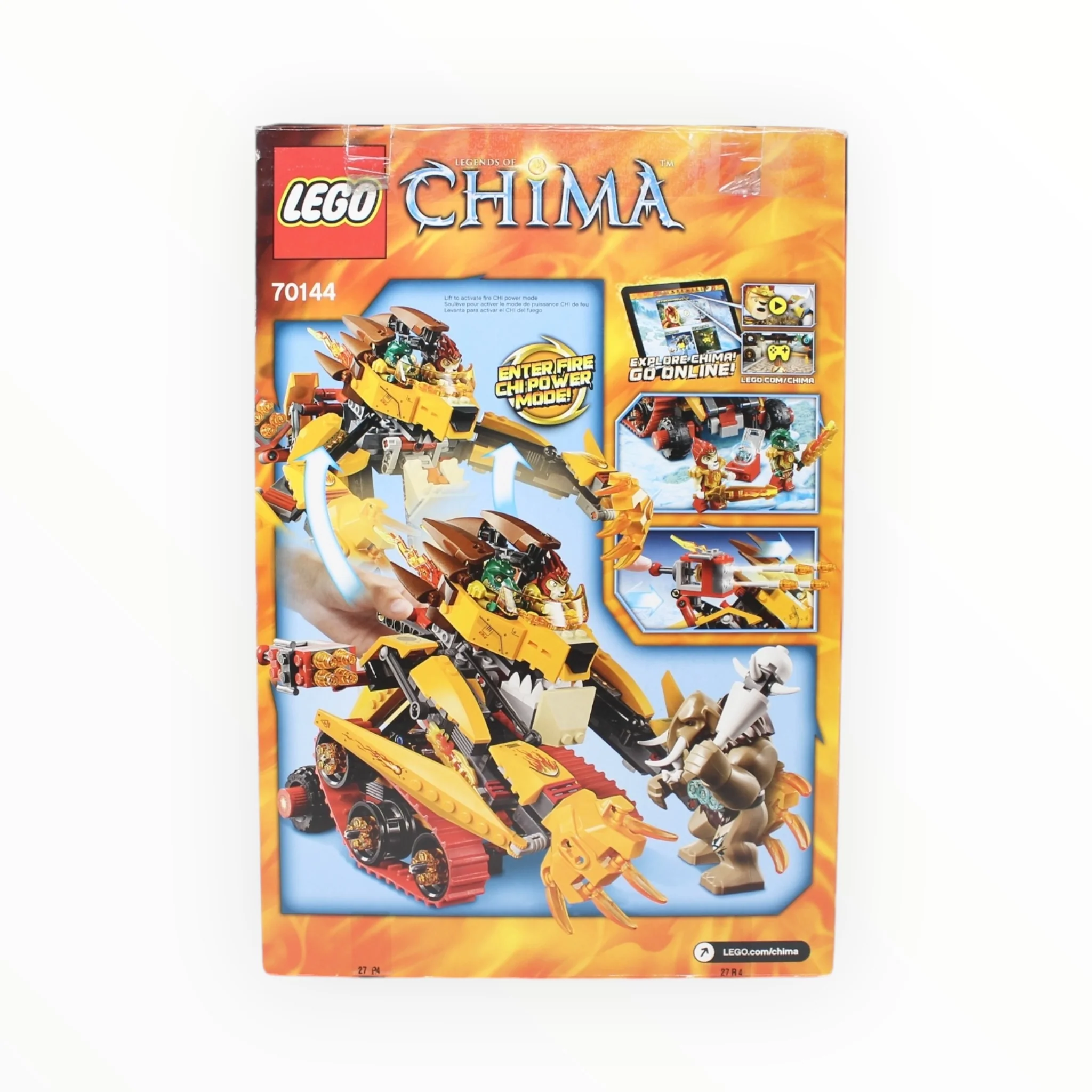 Certified Used Set 70144 Chima Laval’s Fire Lion (bag 2 sealed) - Image 2