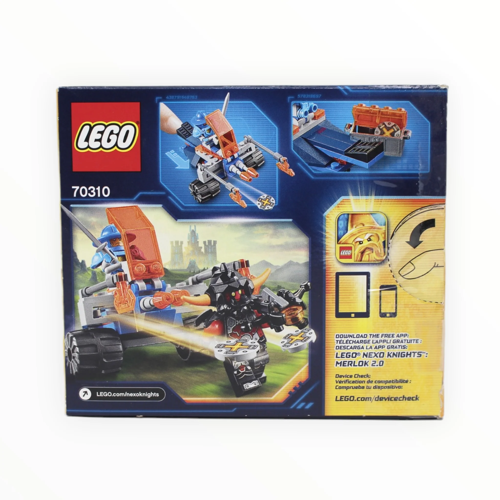 Certified Used Set 70310 Nexo Knights Knighton Battle Blaster - Image 2