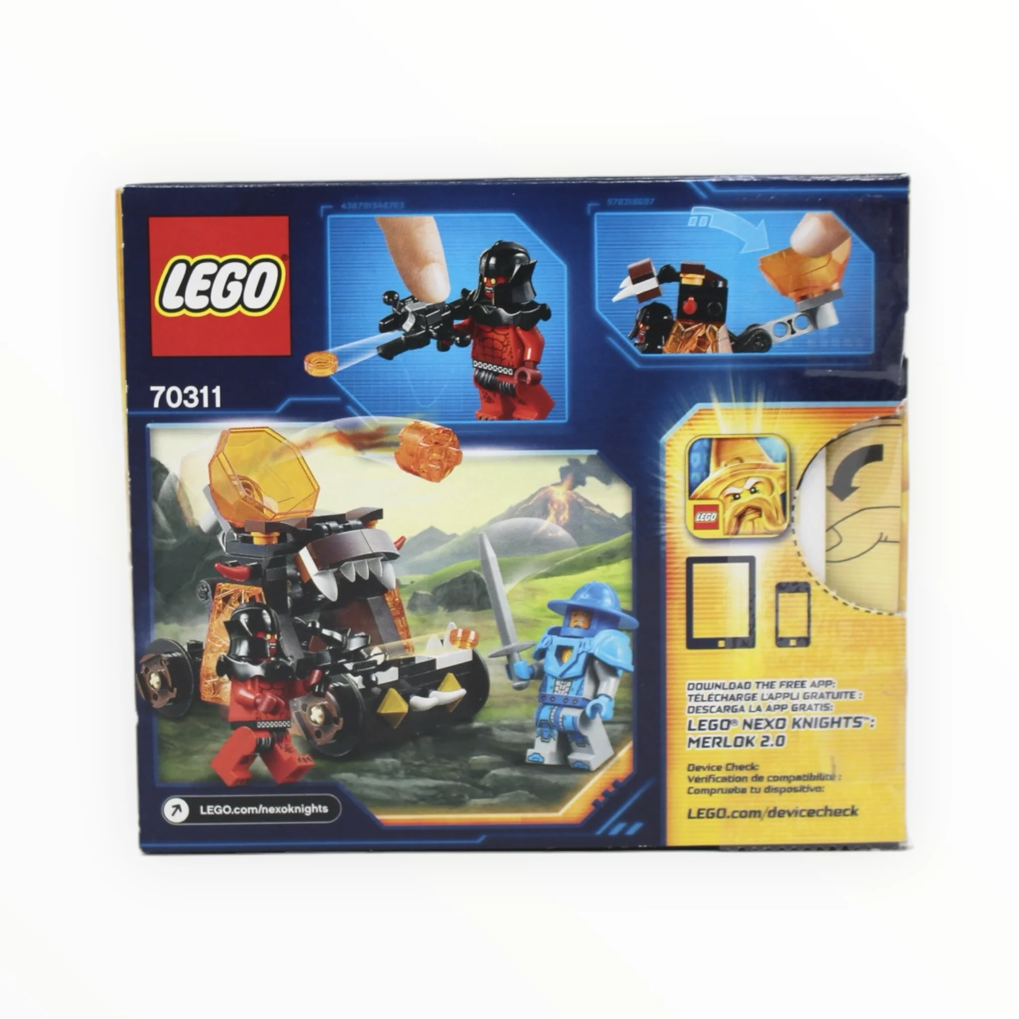 Certified Used Set 70311 Nexo Knights Chaos Catapult - Image 2