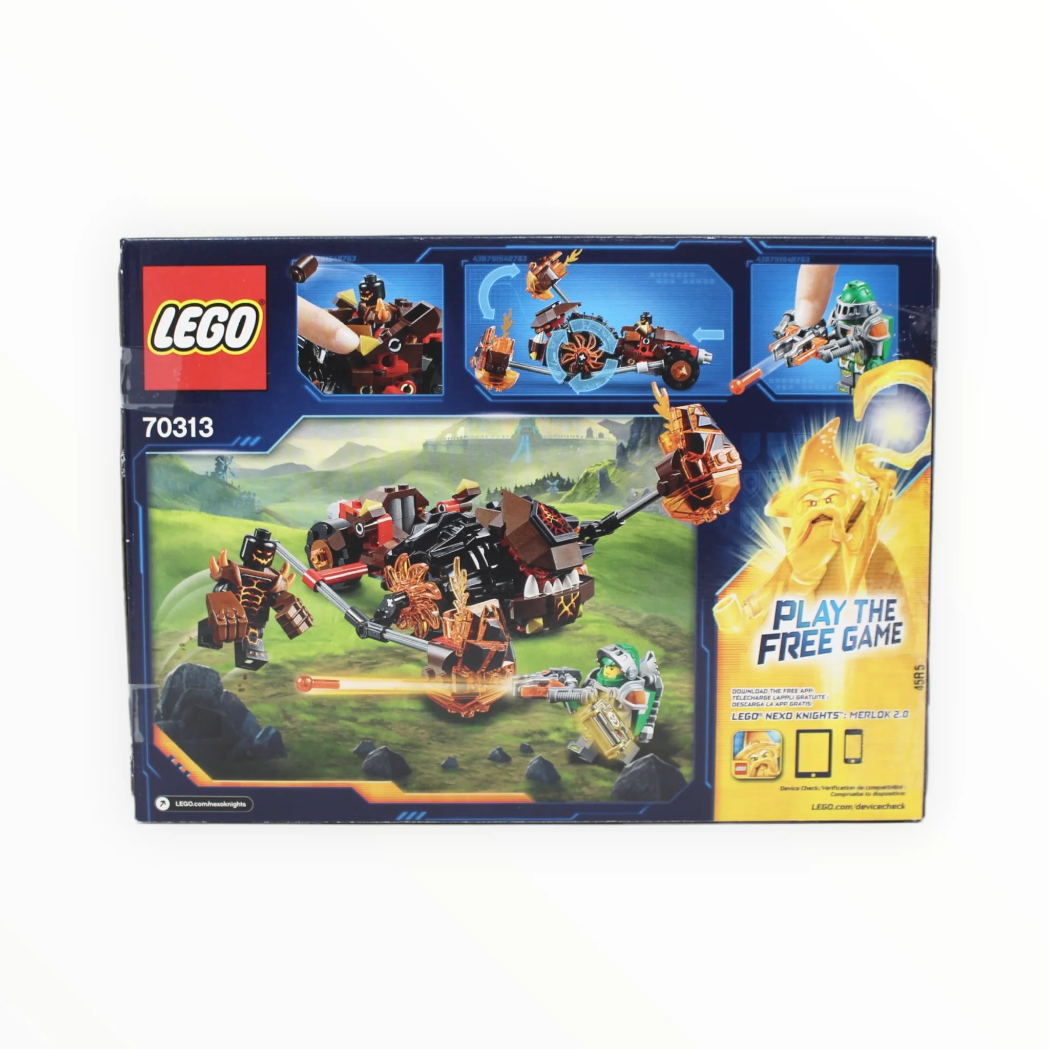 Certified Used Set 70313 Nexo Knights Moltor’s Lava Smasher - Image 2