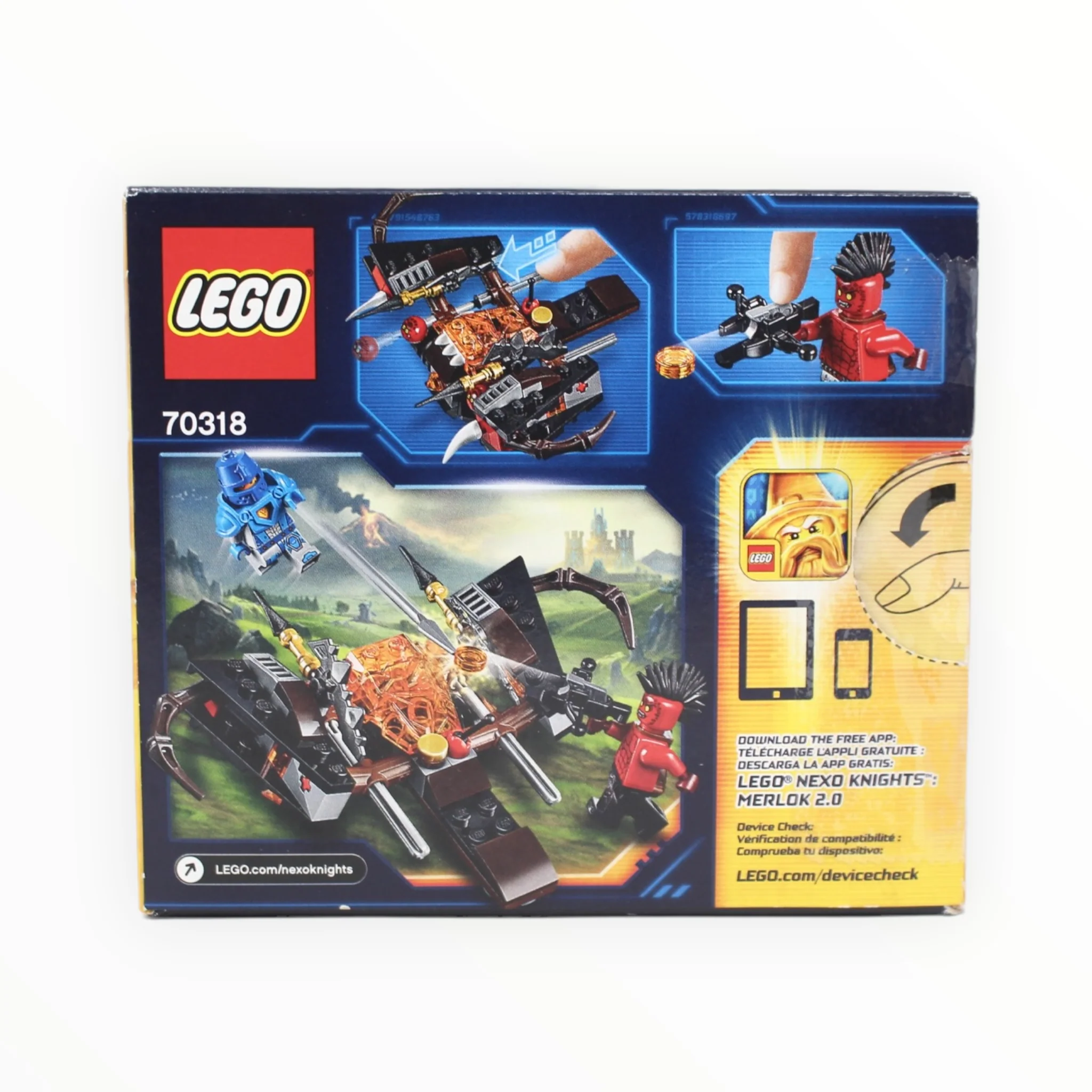 Certified Used Set 70318 Nexo Knights The Glob Lobber - Image 2
