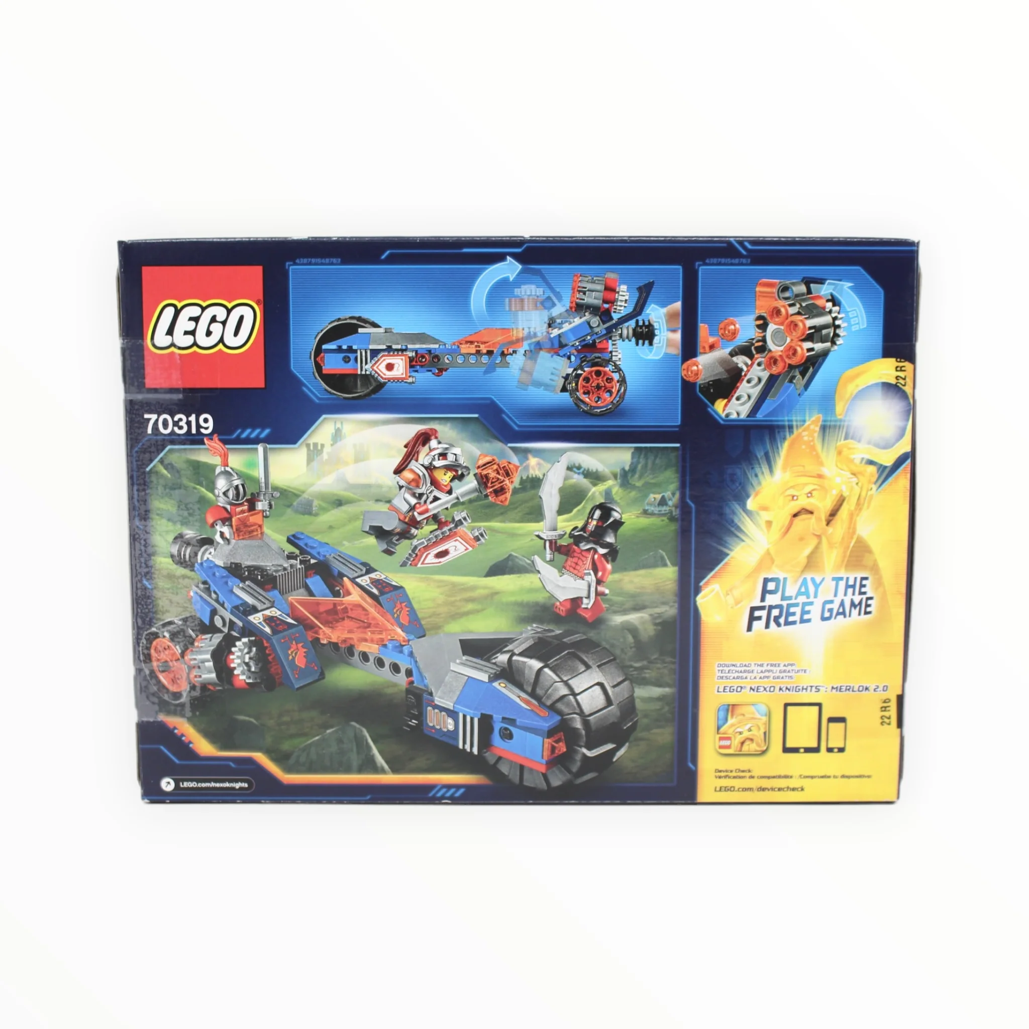 Certified Used Set 70319 Nexo Knights Macy’s Thunder Mace - Image 2