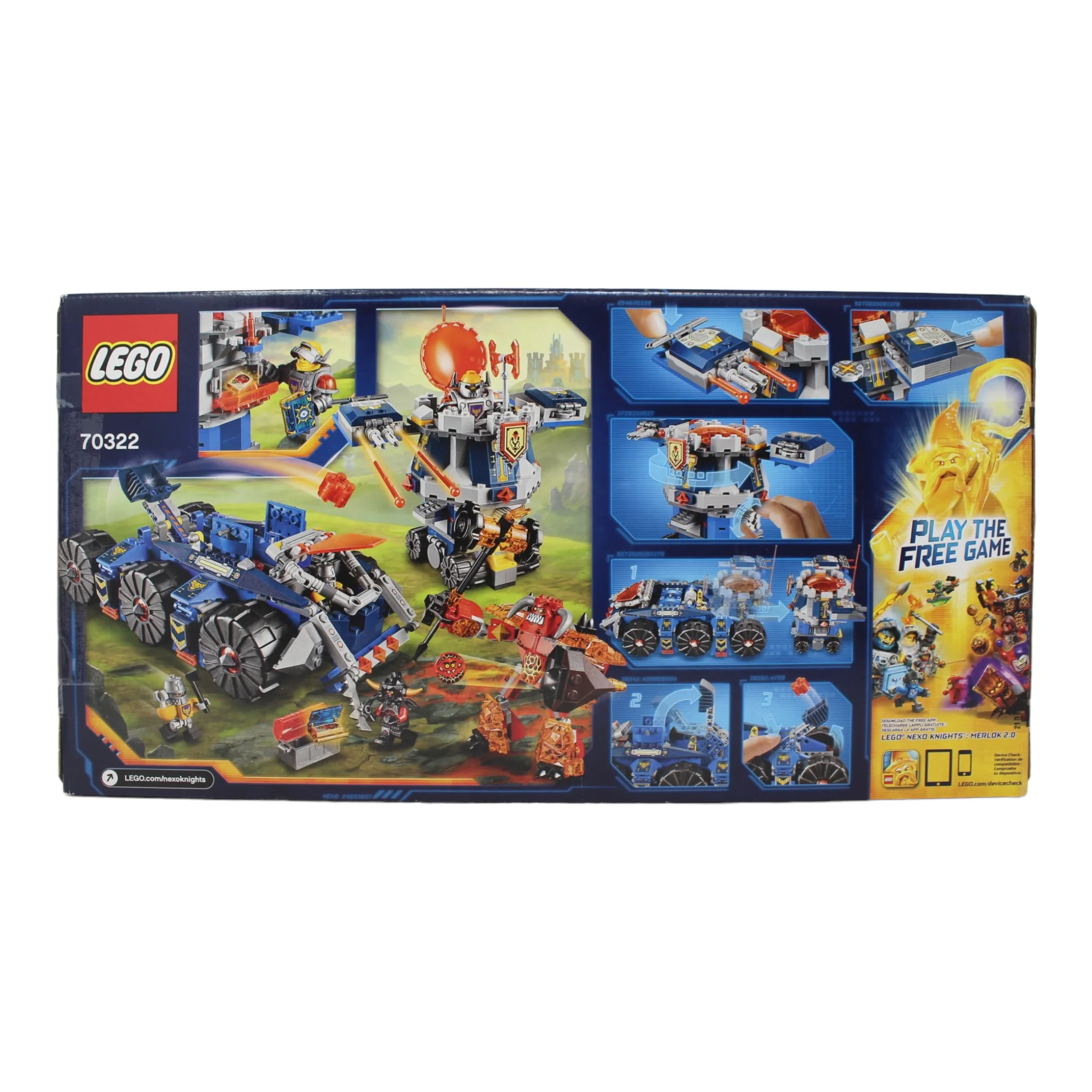 Certified Used Set 70322 Nexo Knights Axl’s Tower Carrier - Image 2