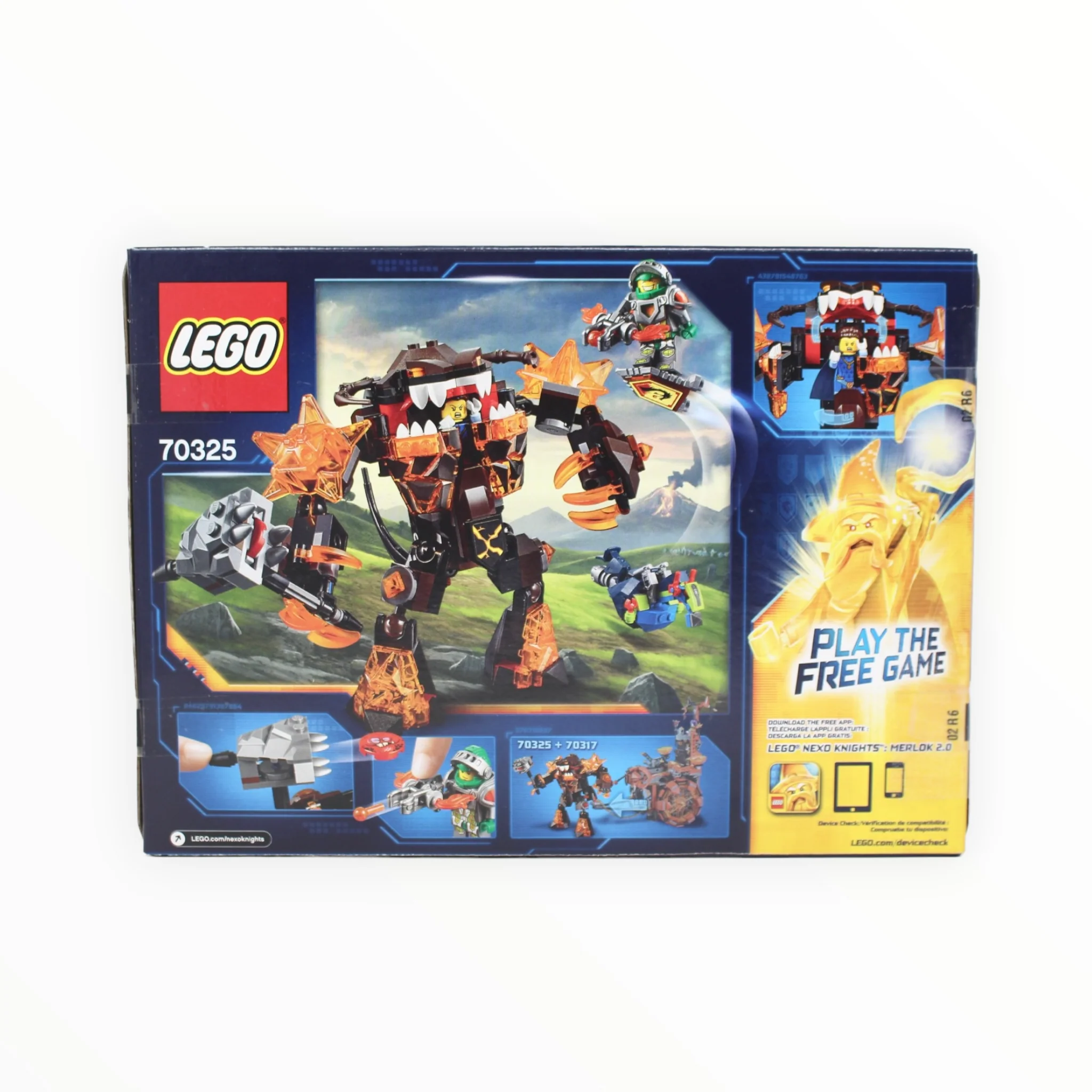 Certified Used Set 70325 Nexo Knights Infernox captures the Queen - Image 2