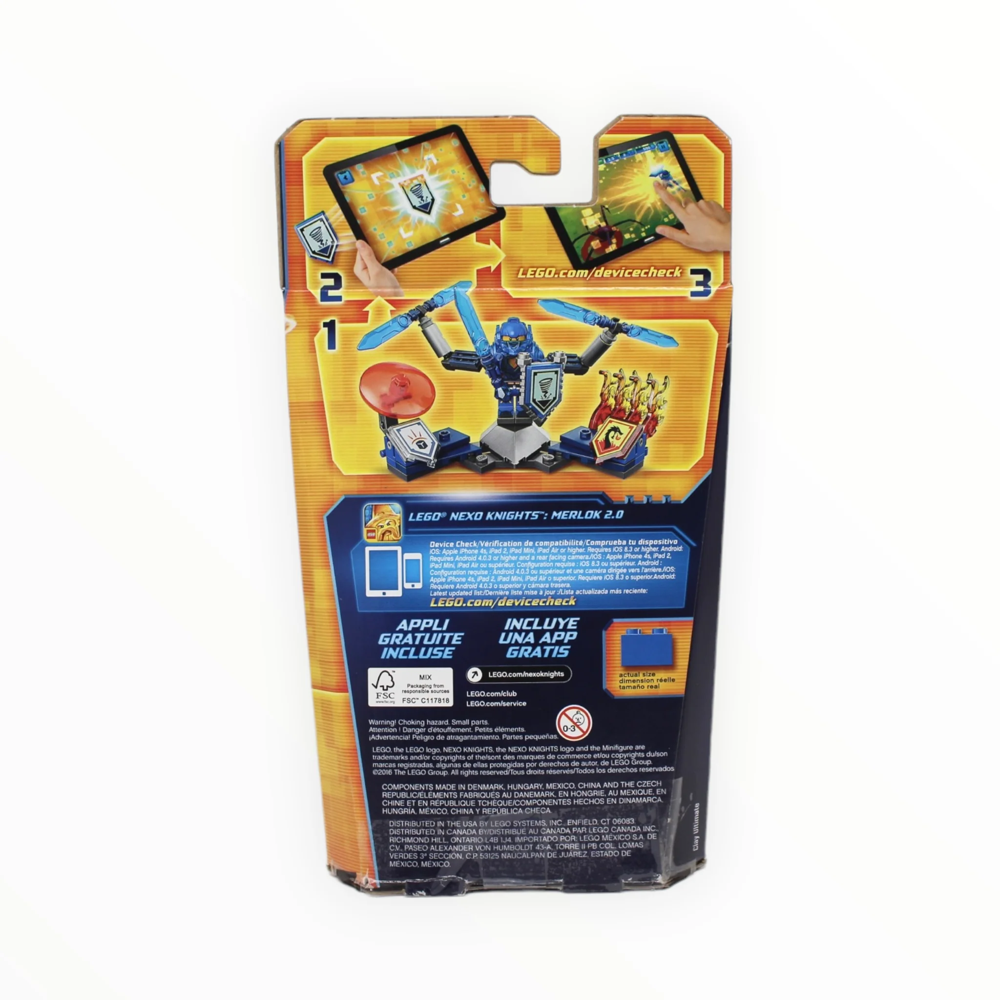 Certified Used Set 70330 Nexo Knights Ultimate Clay - Image 2