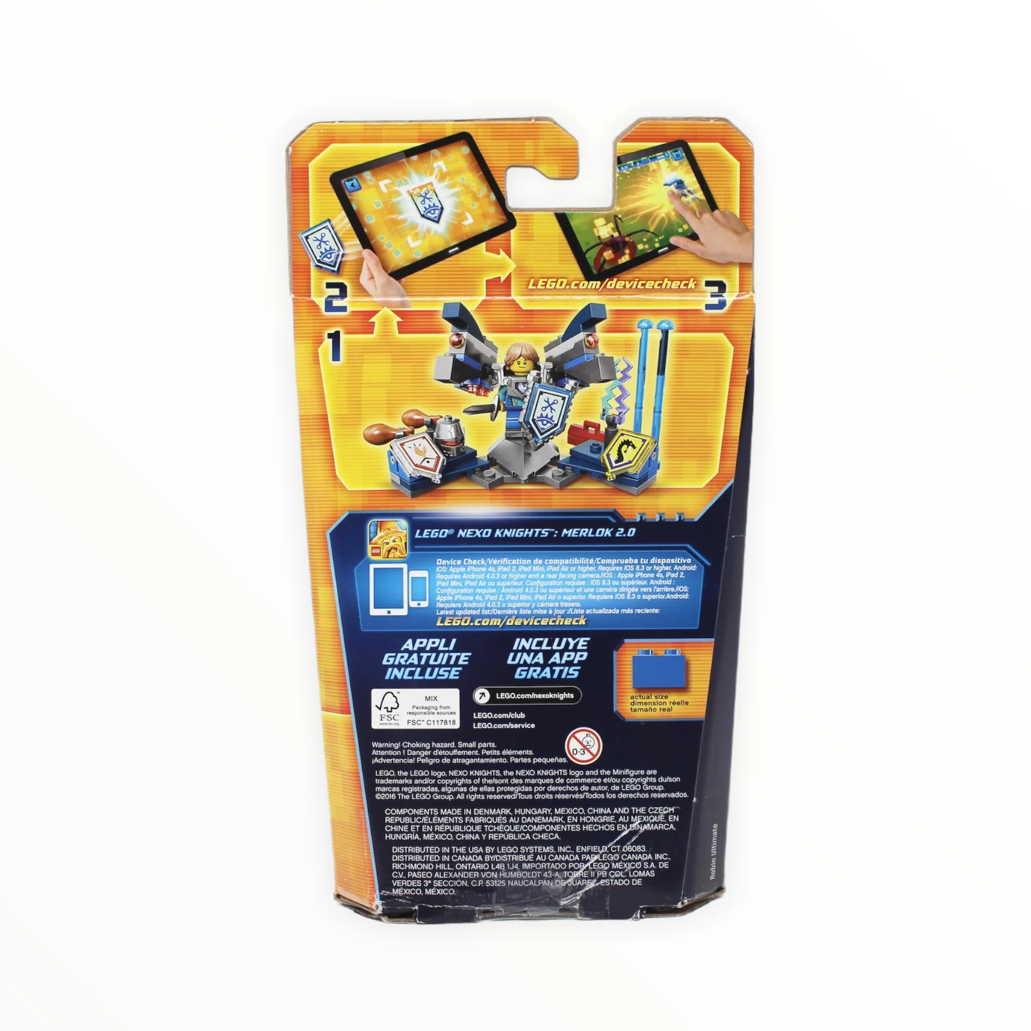 Certified Used Set 70333 Nexo Knights Ultimate Robin - Image 2