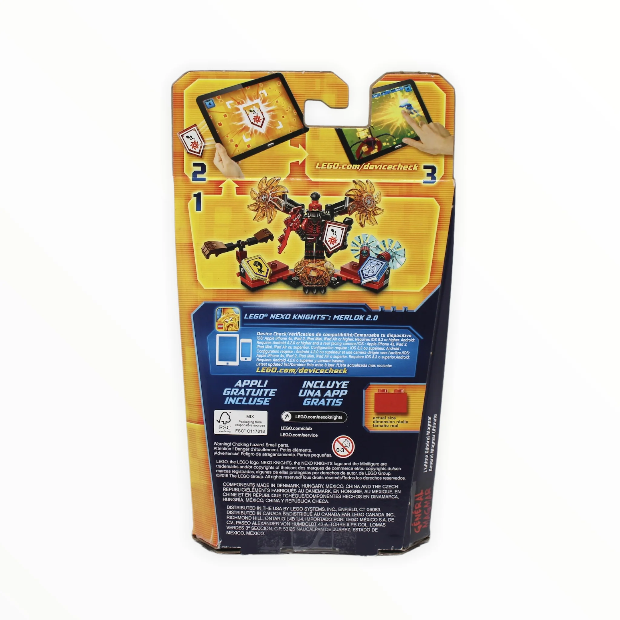 Certified Used Set 70338 Nexo Knights Ultimate General Magmar - Image 2