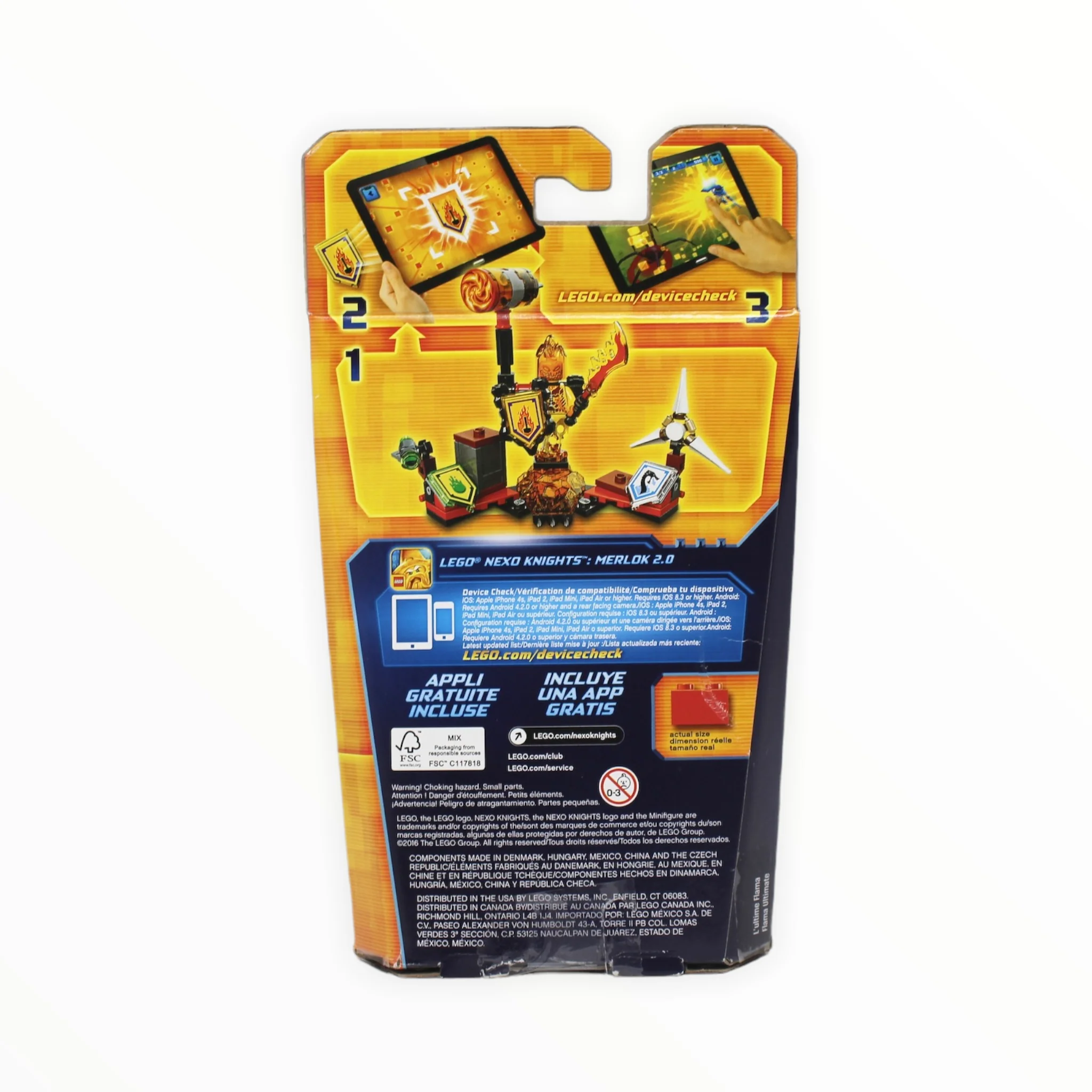 Certified Used Set 70339 Nexo Knights Ultimate Flama - Image 2