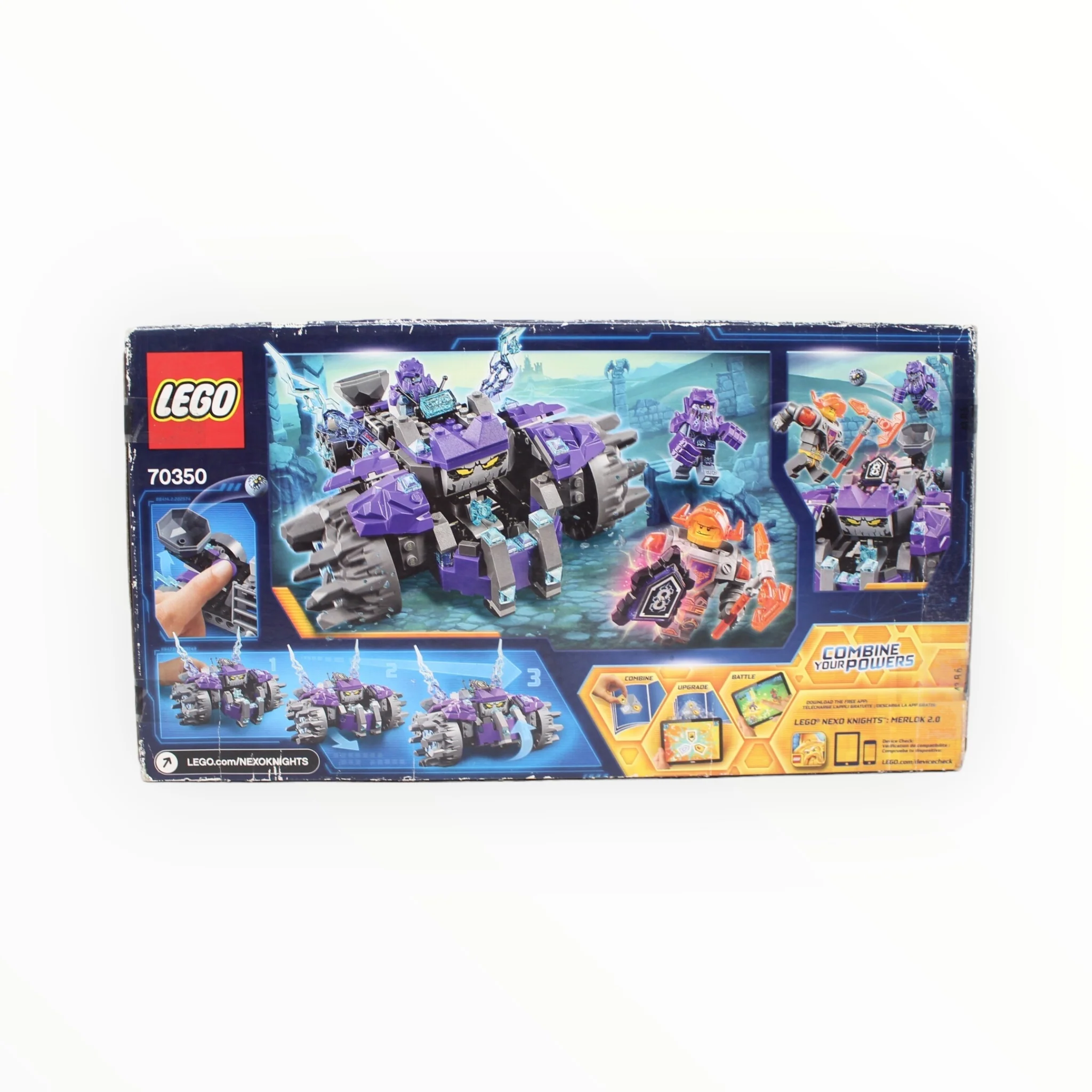Certified Used Set 70350 Nexo Knights The Three Brothers - Image 2