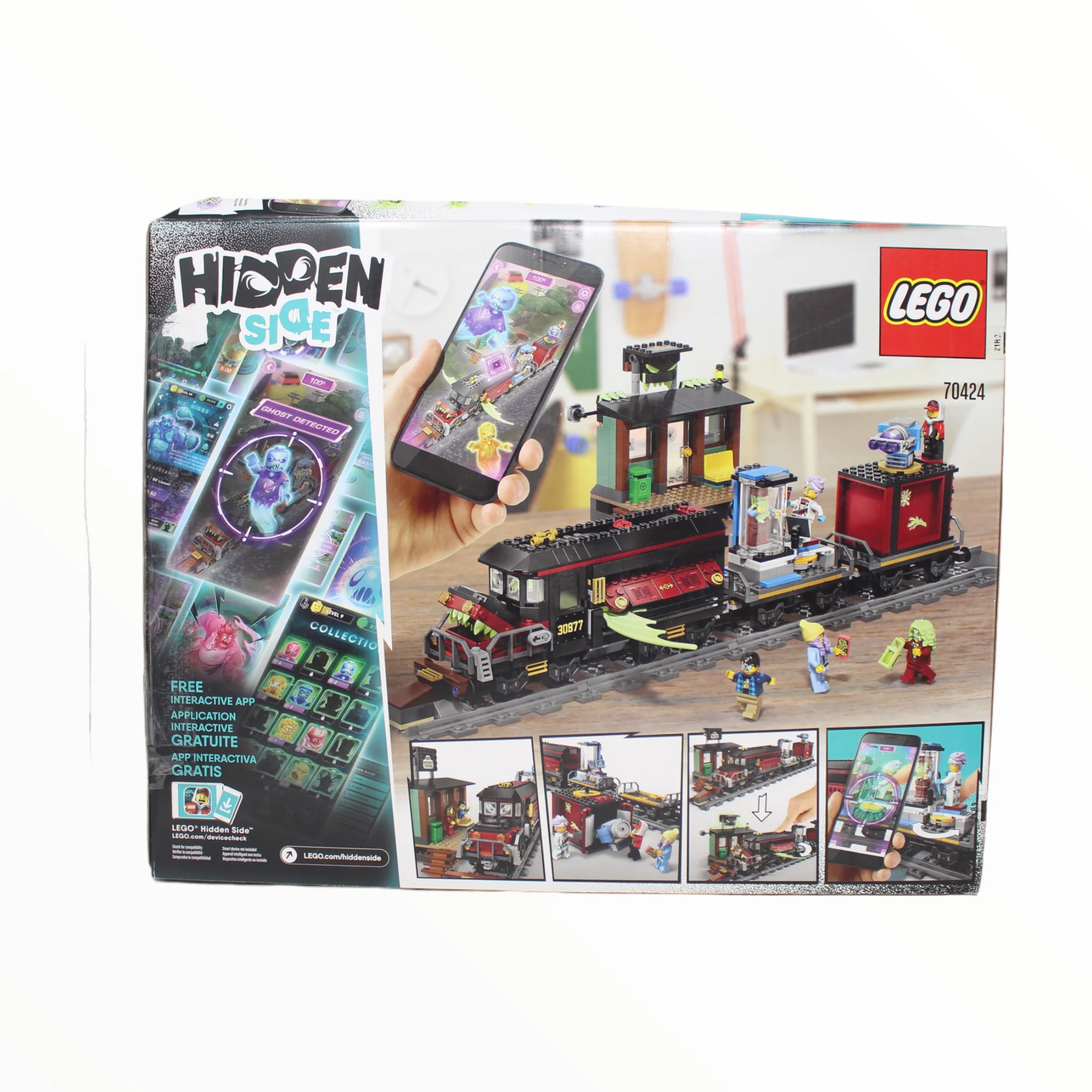 Certified Used Set 70424 Hidden Side Ghost Train Express (open box, sealed bags) - Image 2