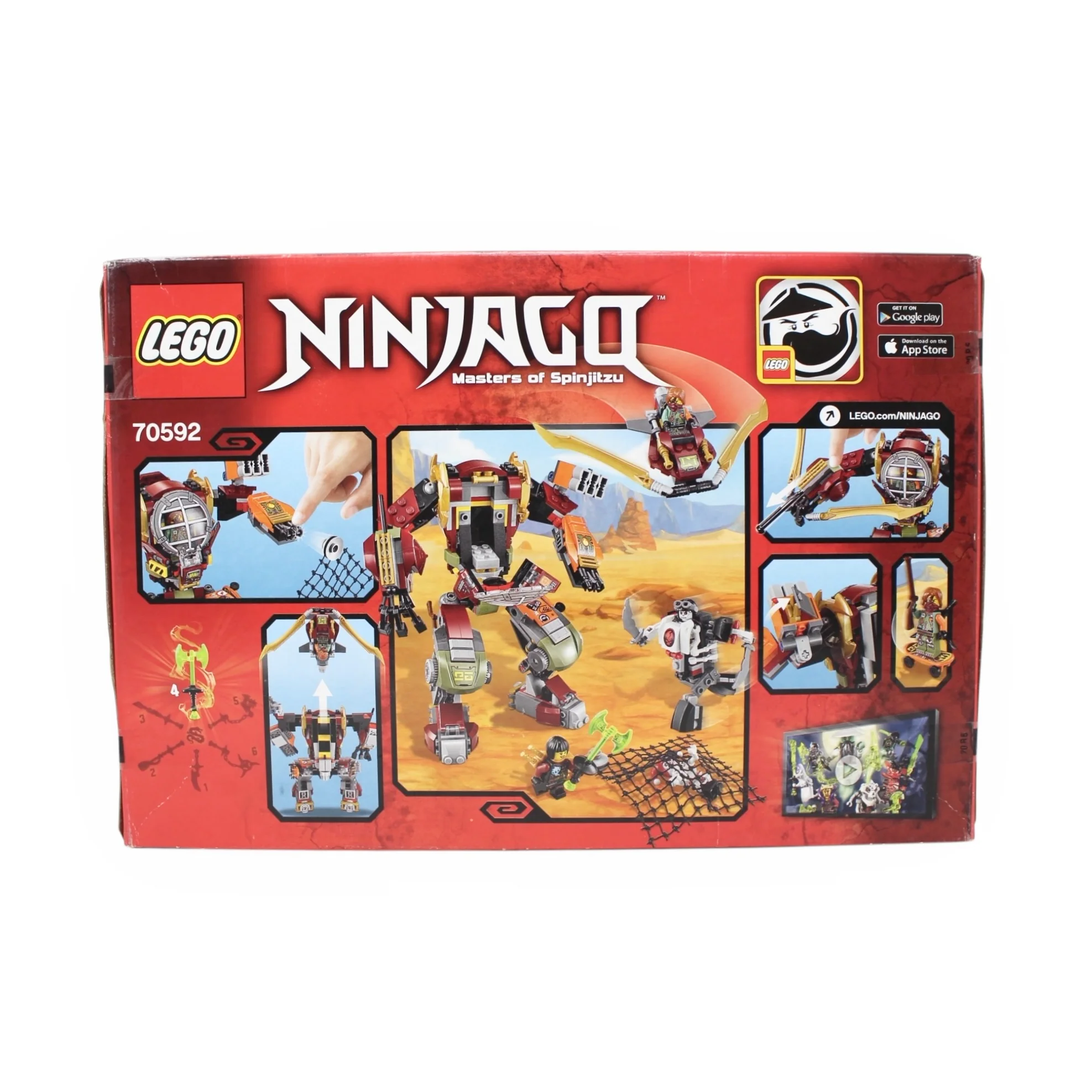 Certified Used Set 70592 Ninjago Salvage M.E.C. (open box, sealed bags) - Image 2