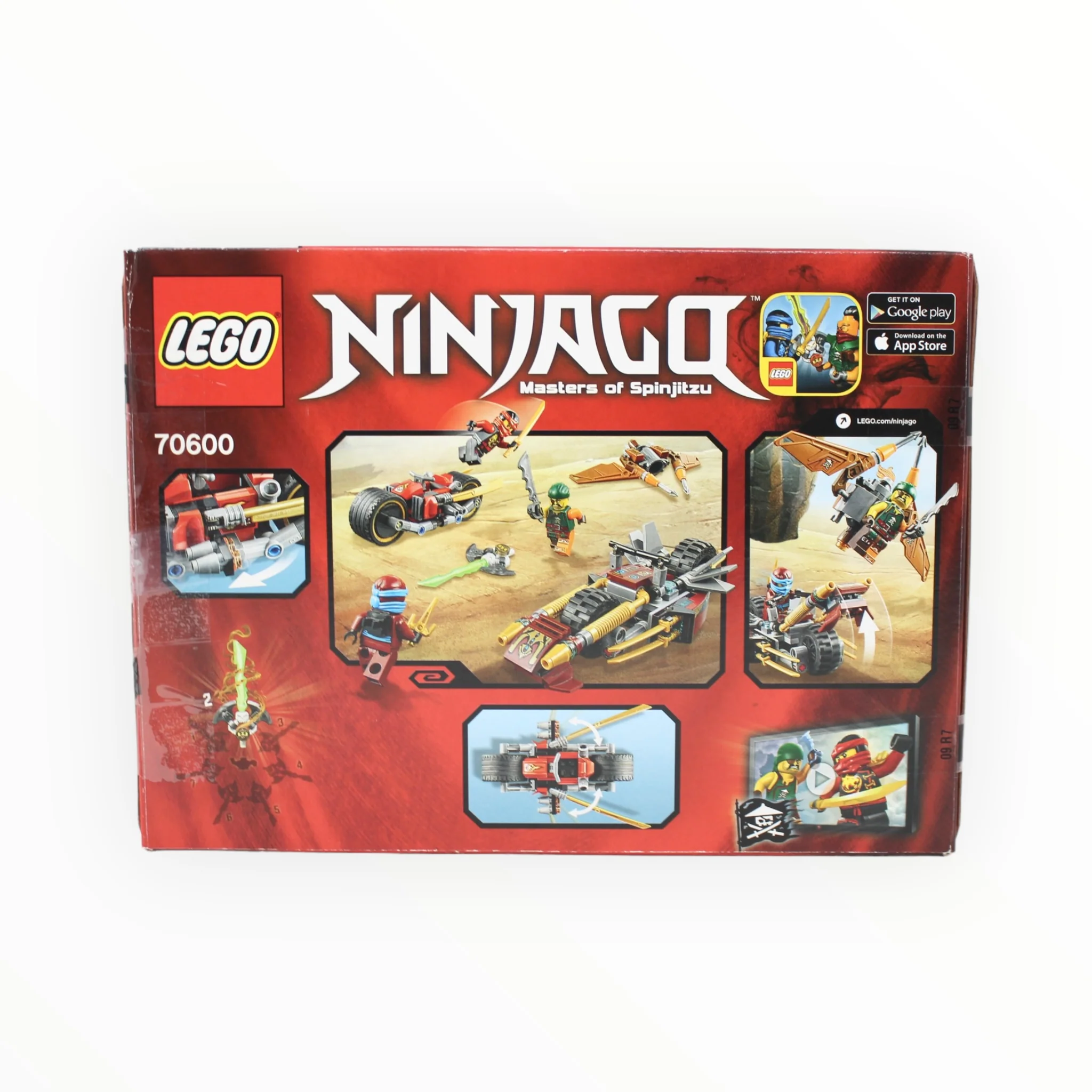 Certified Used Set 70600 Ninjago Ninja Bike Chase - Image 2