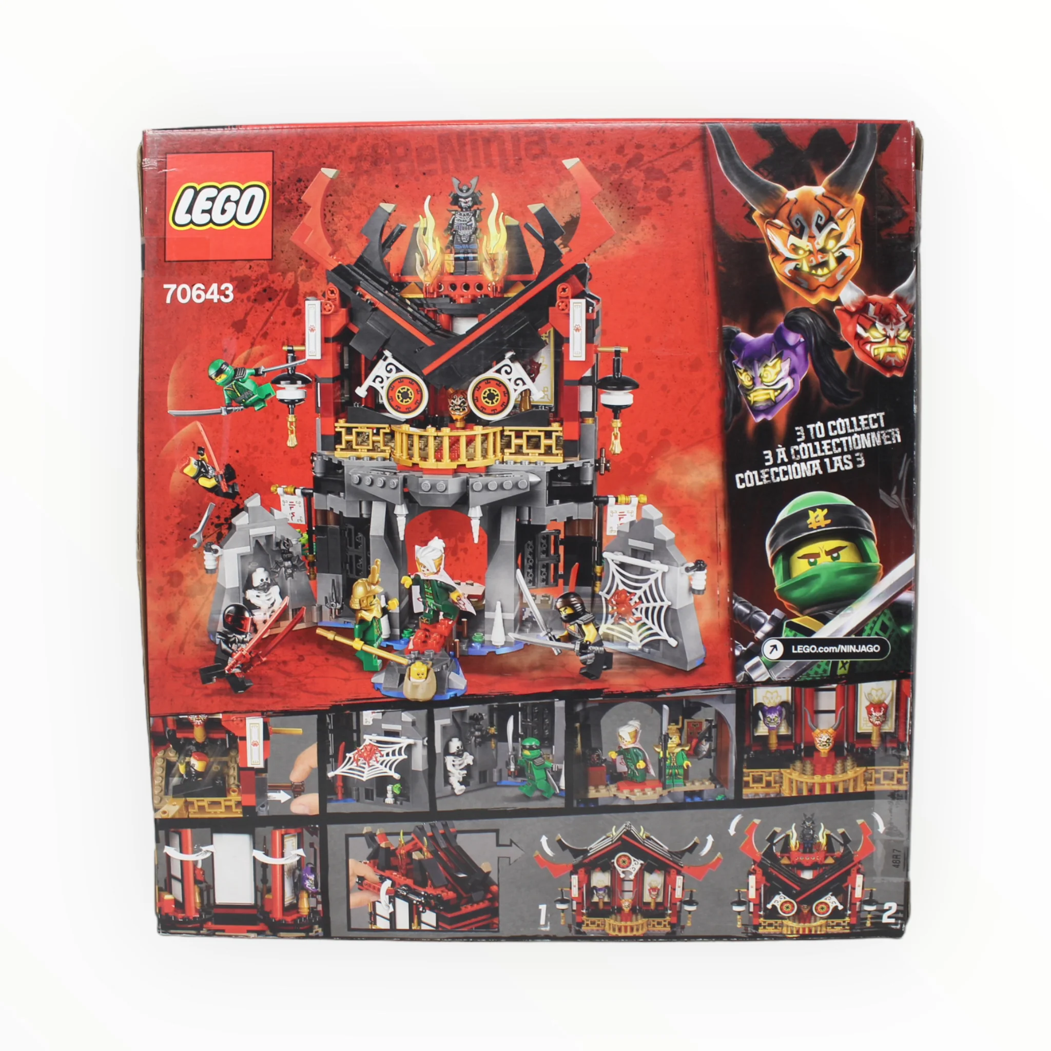 Certified Used Set 70643 Ninjago Temple of Resurrection - Image 2