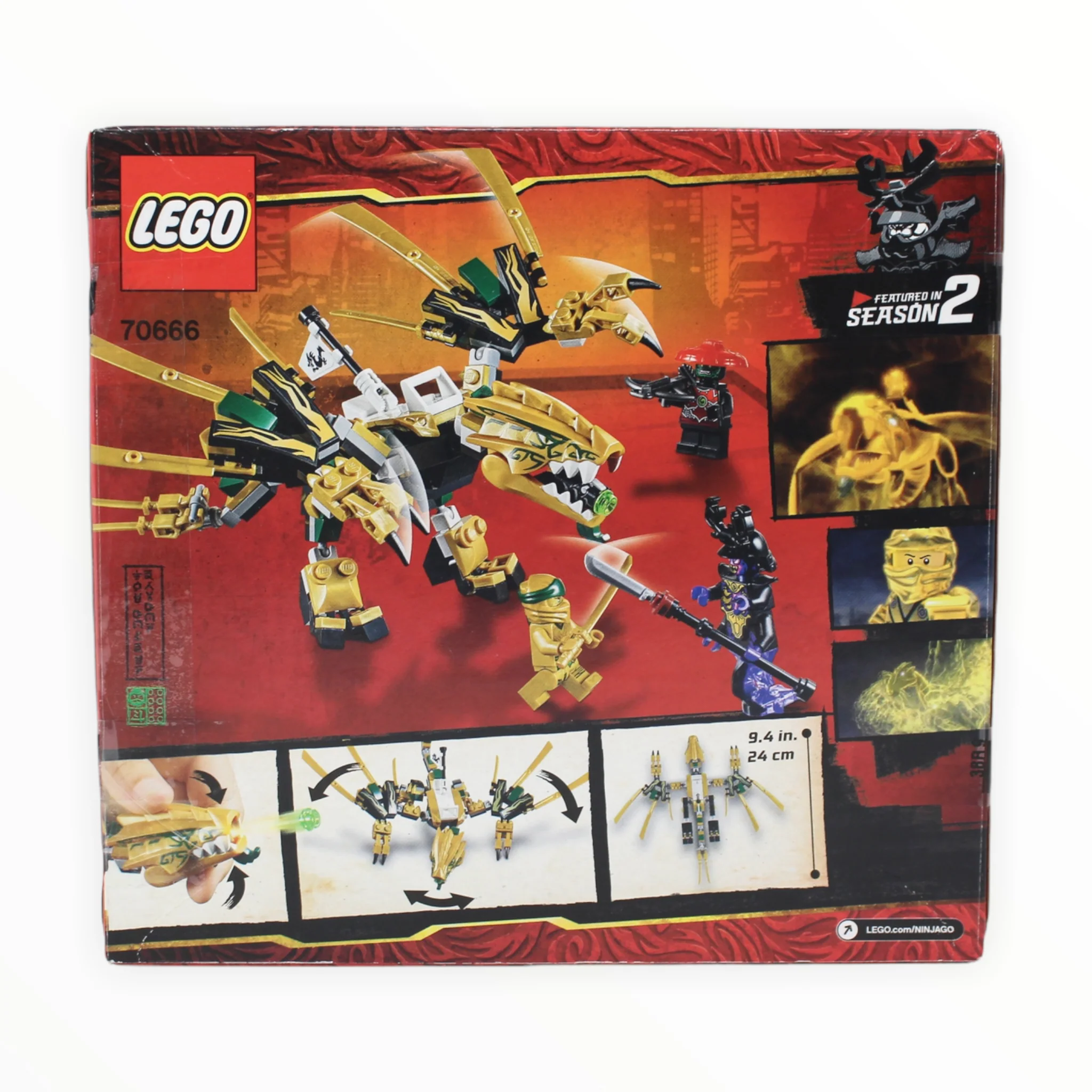 Certified Used Set 70666 Ninjago The Golden Dragon - Image 2