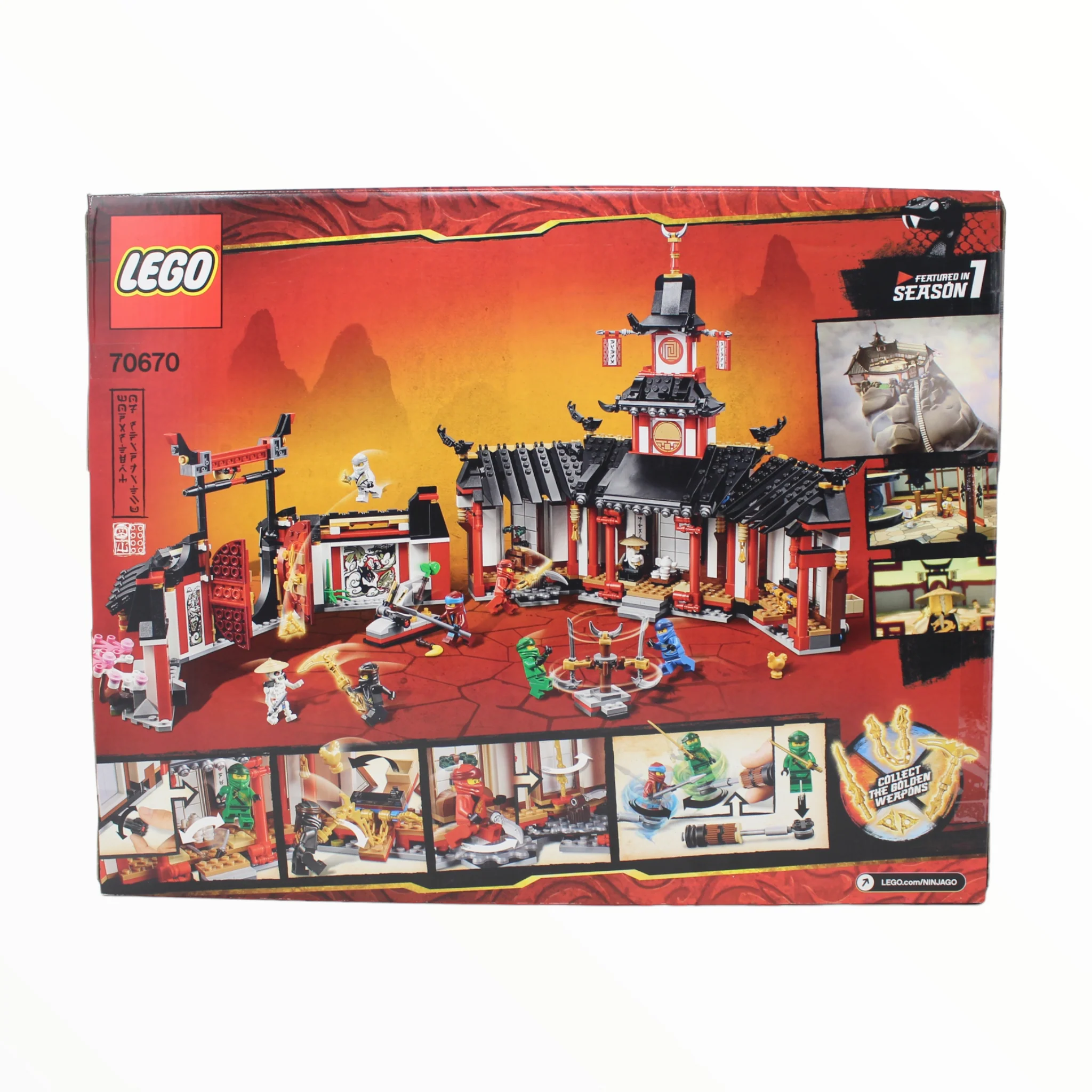 Certified Used Set 70670 Ninjago Monastery of Spinjitzu - Image 2