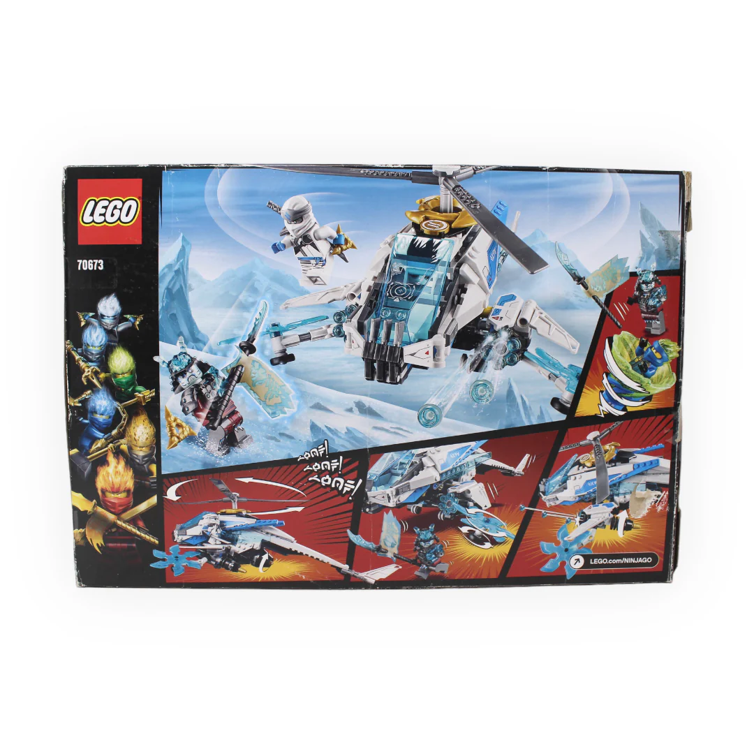 Certified Used Set 70673 Ninjago Shuricopter (one bag opened, other bags sealed) - Image 2