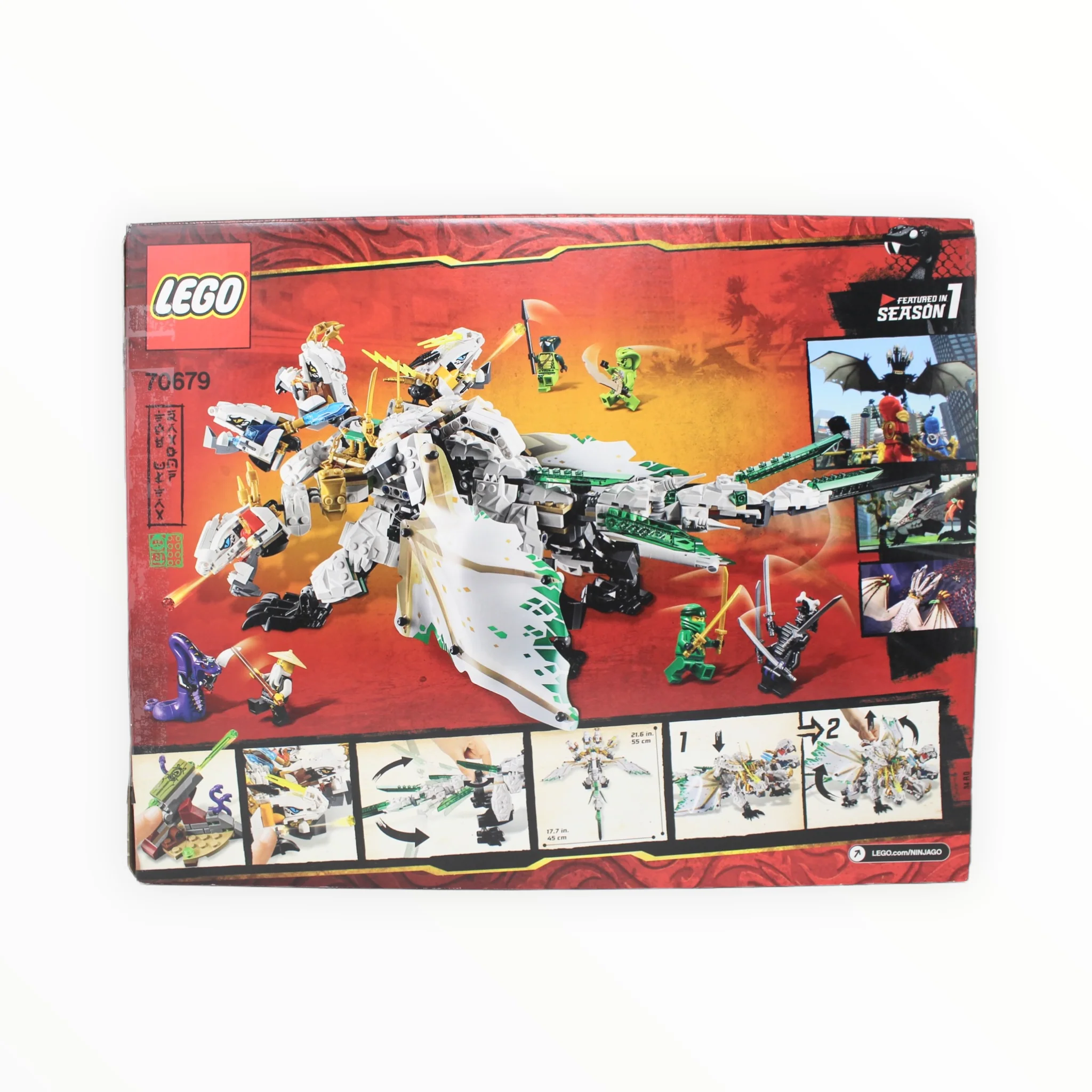 Certified Used Set 70679 Ninjago The Ultra Dragon - Image 2
