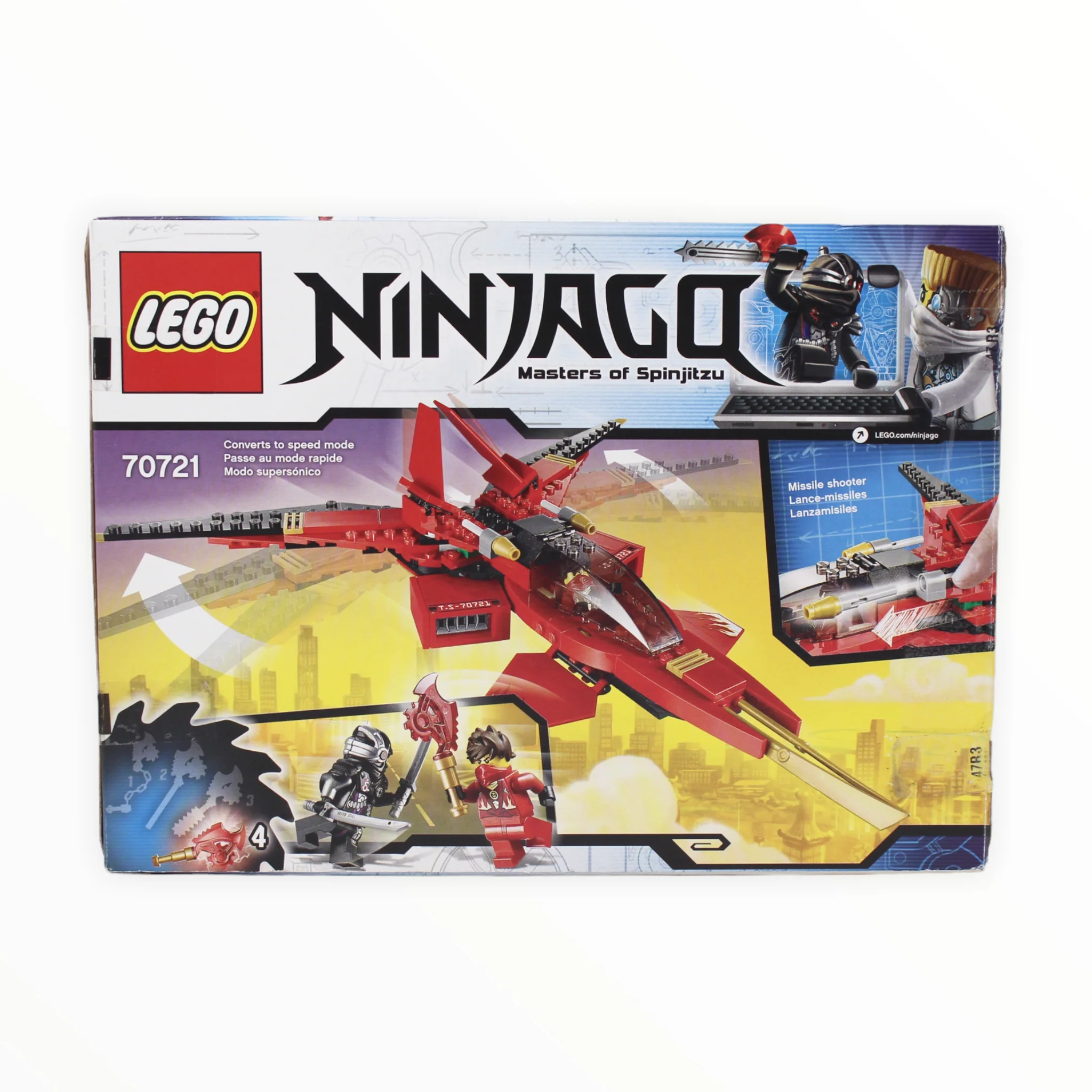 Certified Used Set 70721 Ninjago Kai Fighter - Image 2