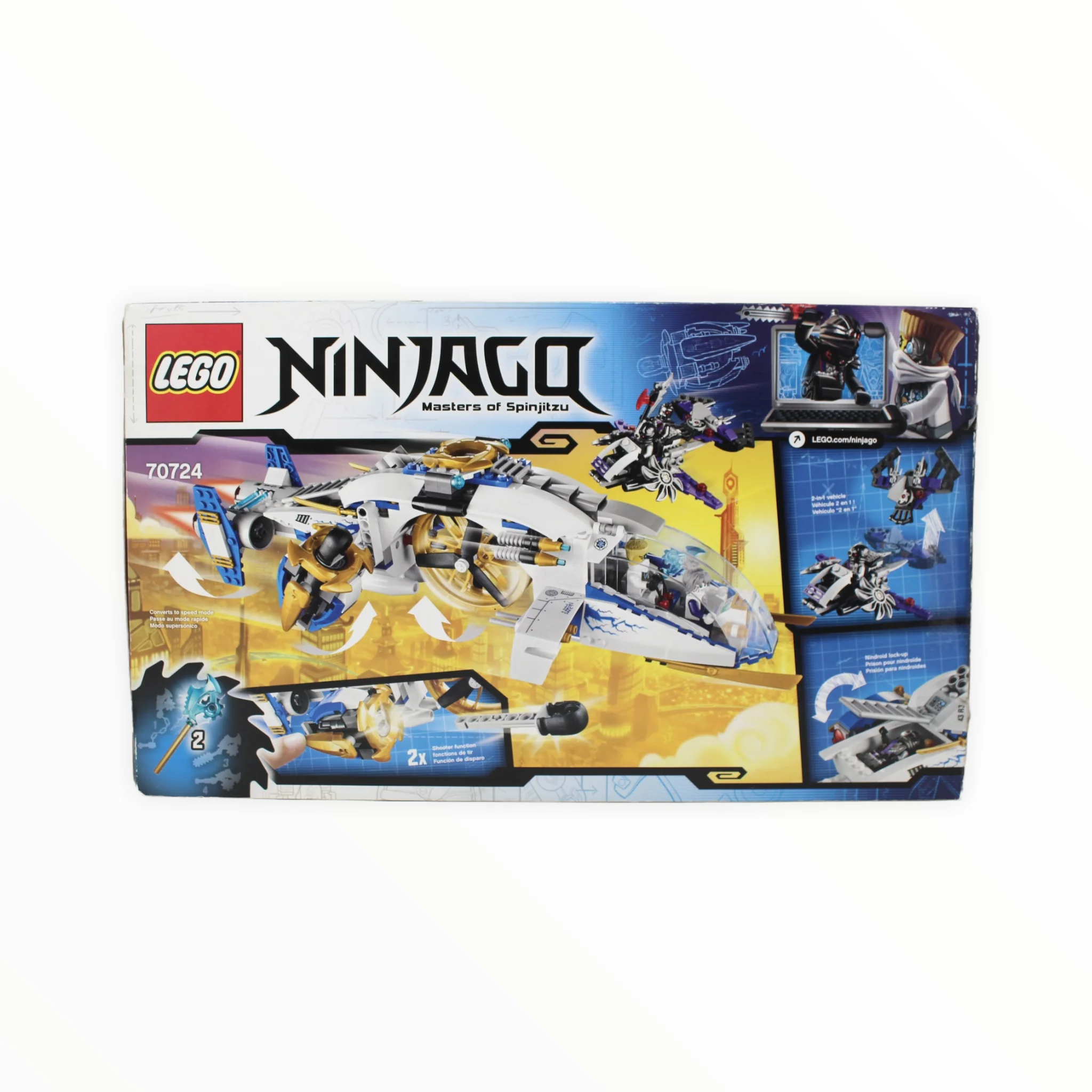 Certified Used Set 70724 Ninjago NinjaCopter - Image 2