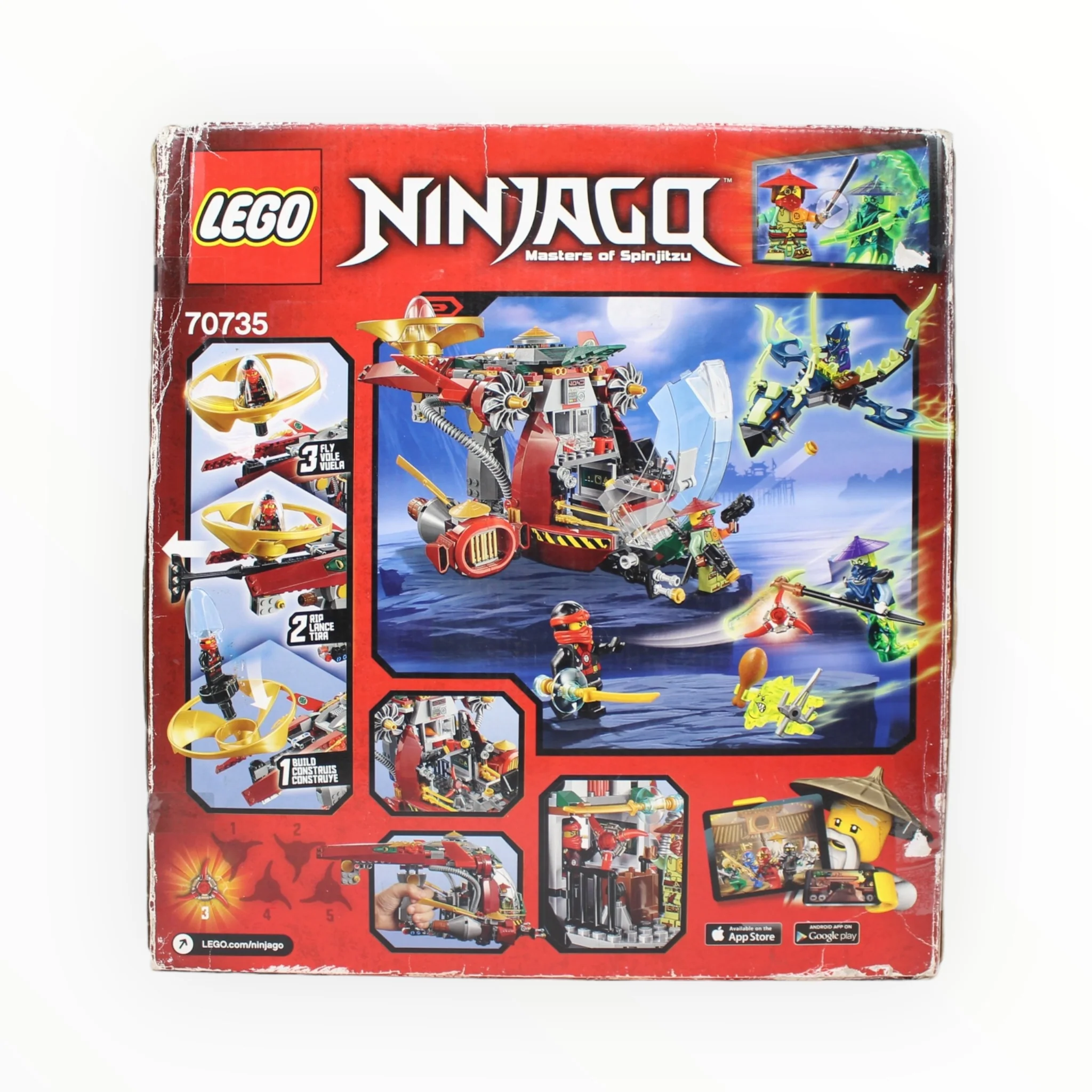 Certified Used Set 70735 Ninjago Ronin R.E.X. (open box, sealed bags) - Image 2