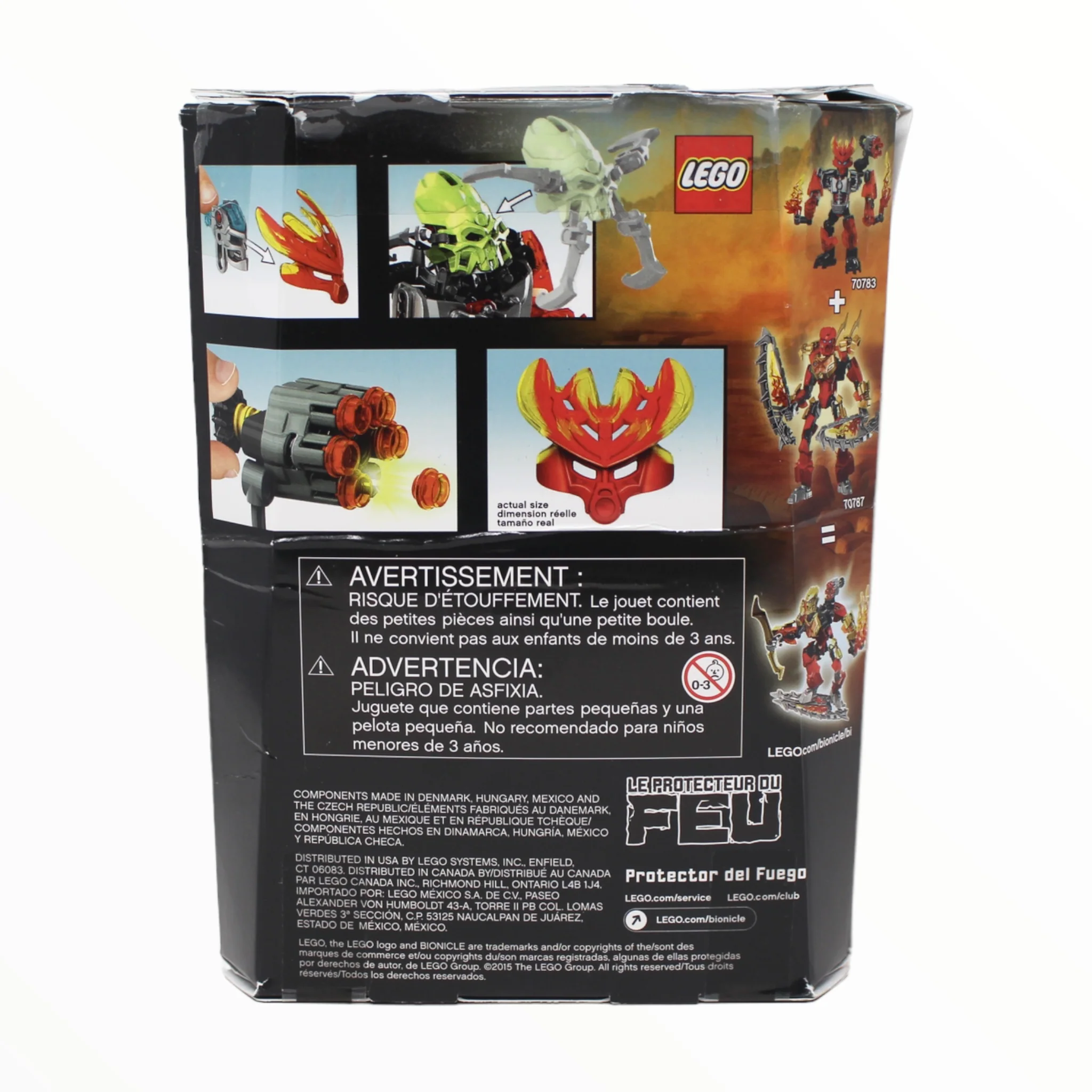 Certified Used Set 70783 Bionicle Protector of Fire - Image 2