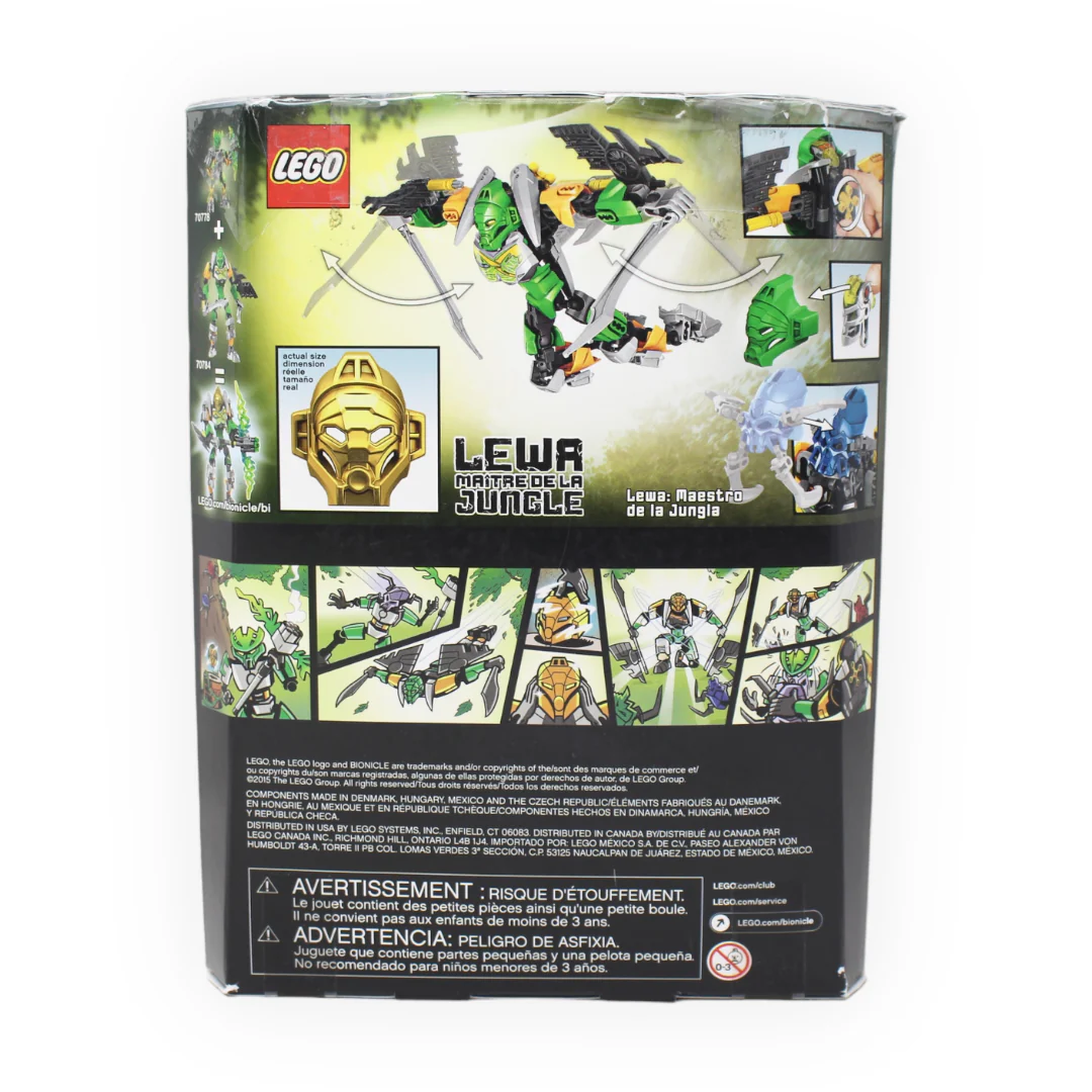 Certified Used Set 70784 Bionicle Lewa Master of Jungle - Image 2