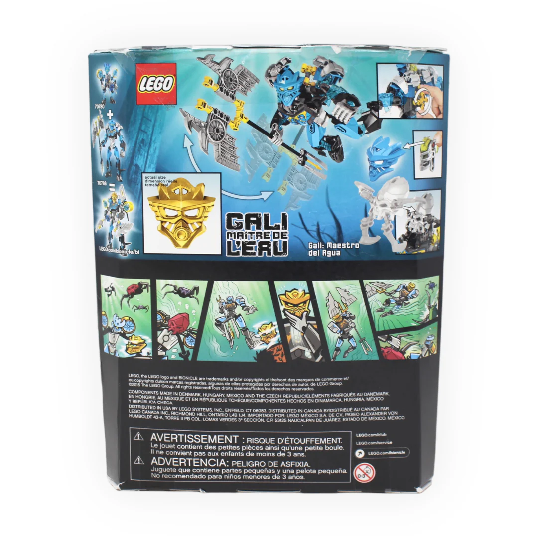 Certified Used Set 70786 Bionicle Gali Master of Water - Image 2