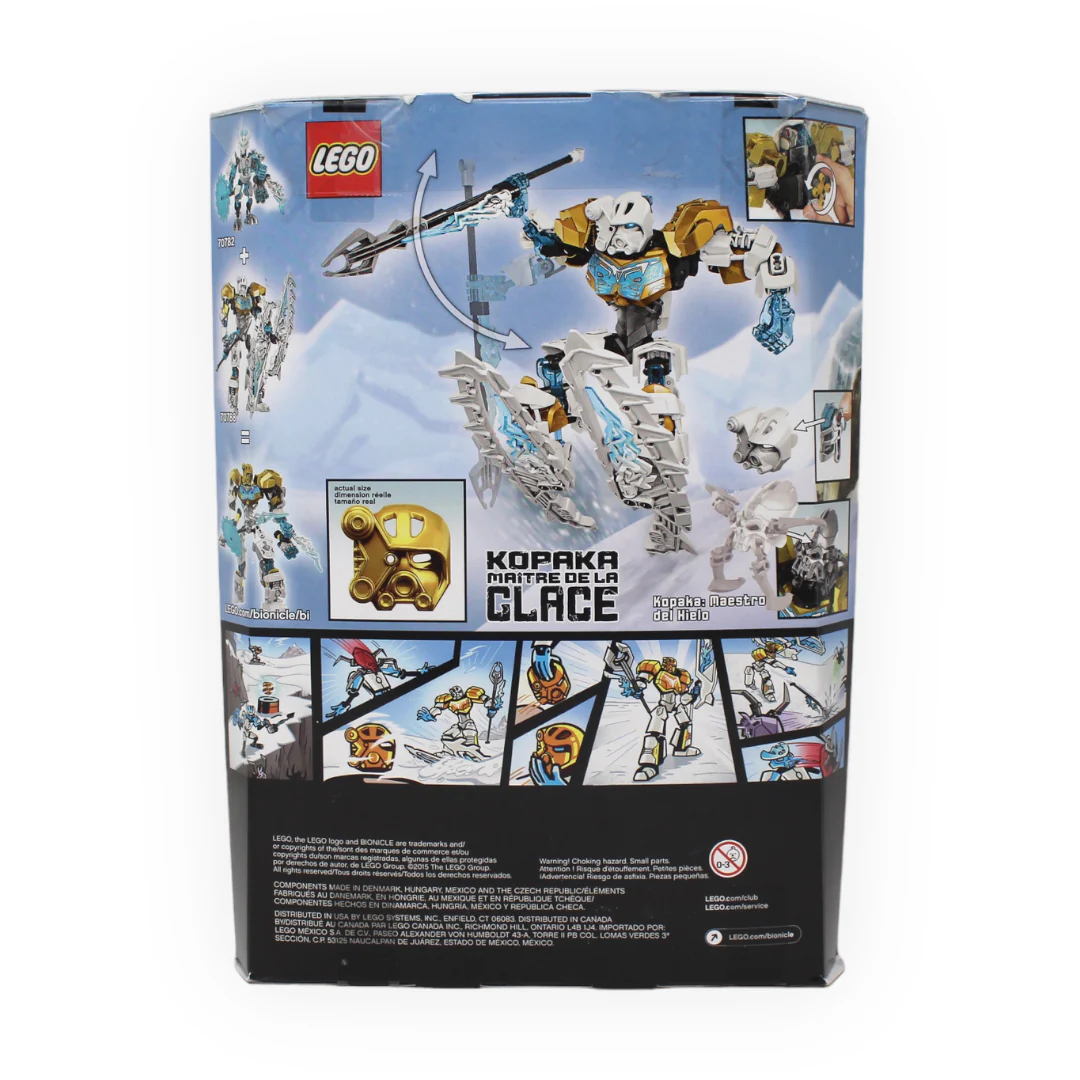 Certified Used Set 70788 Bionicle Kopaka Master of Ice - Image 2