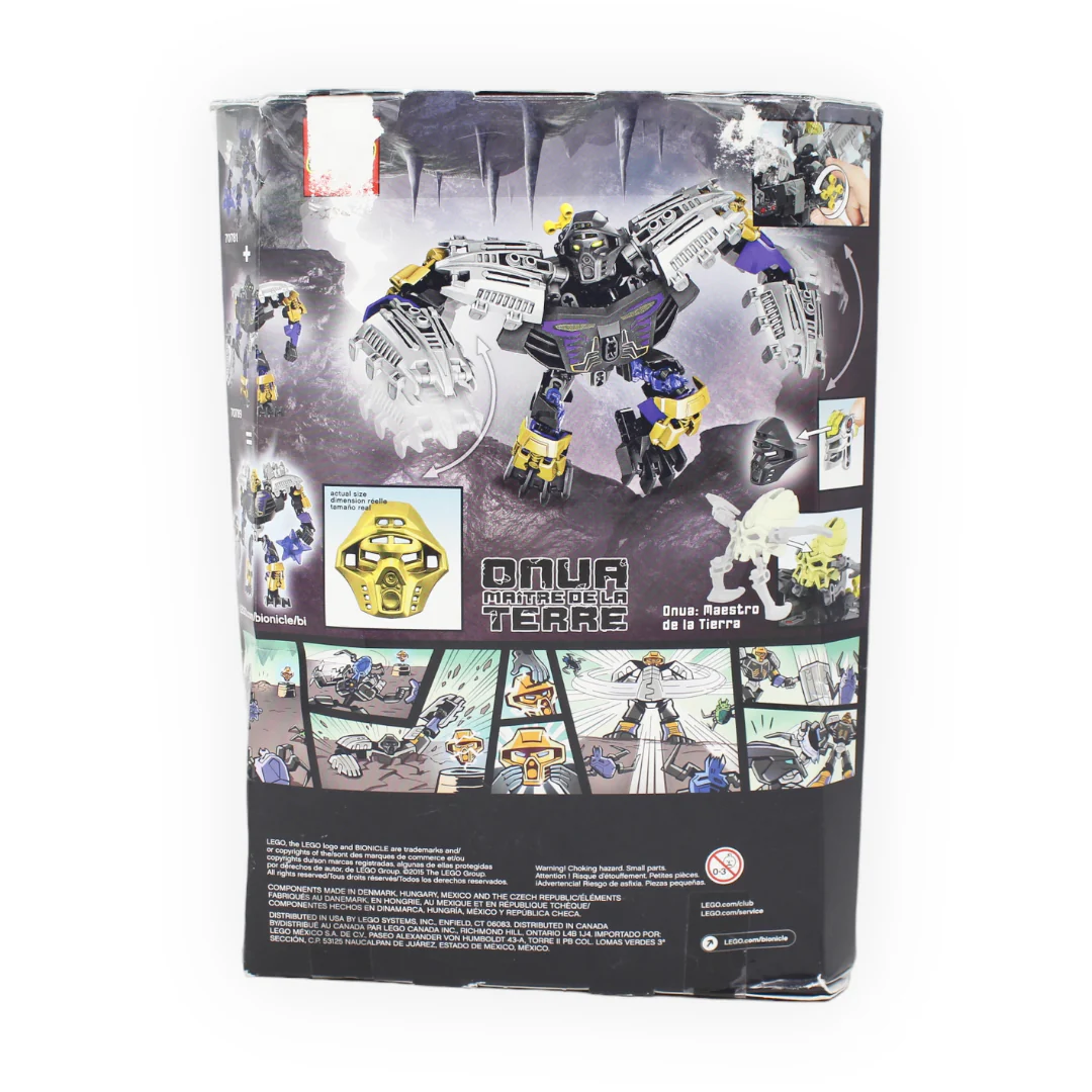 Certified Used Set 70789 Bionicle Onua Master of Earth - Image 2