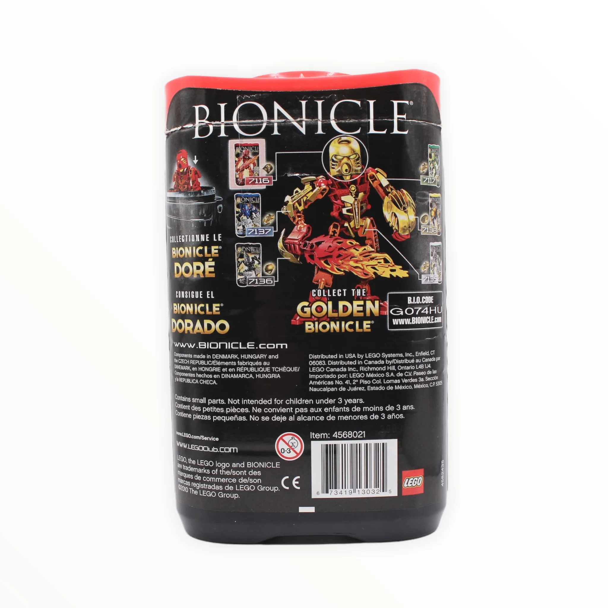Certified Used Set 7116 Bionicle Stars Tahu - Image 2