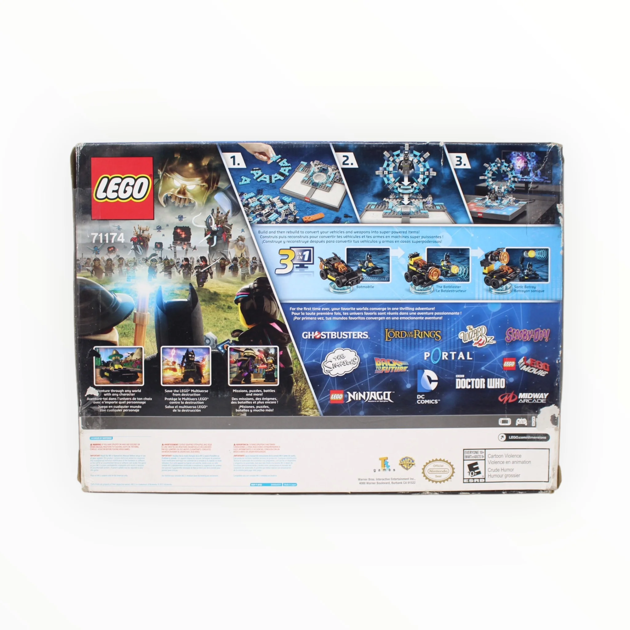 Certified Used Set 71174 Dimensions Starter Pack - Nintendo Wii U (open outer box, sealed inner packages) - Image 2
