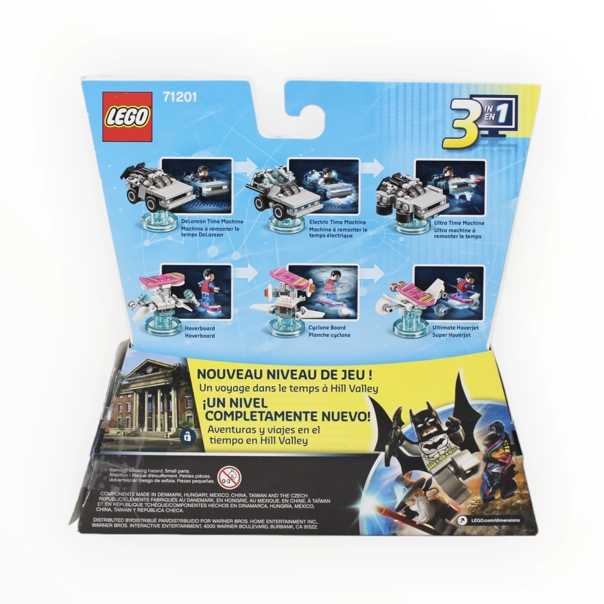 Certified Used Set 71201 Dimensions Level Pack - Back to the Future (open box, sealed bags) - Image 2