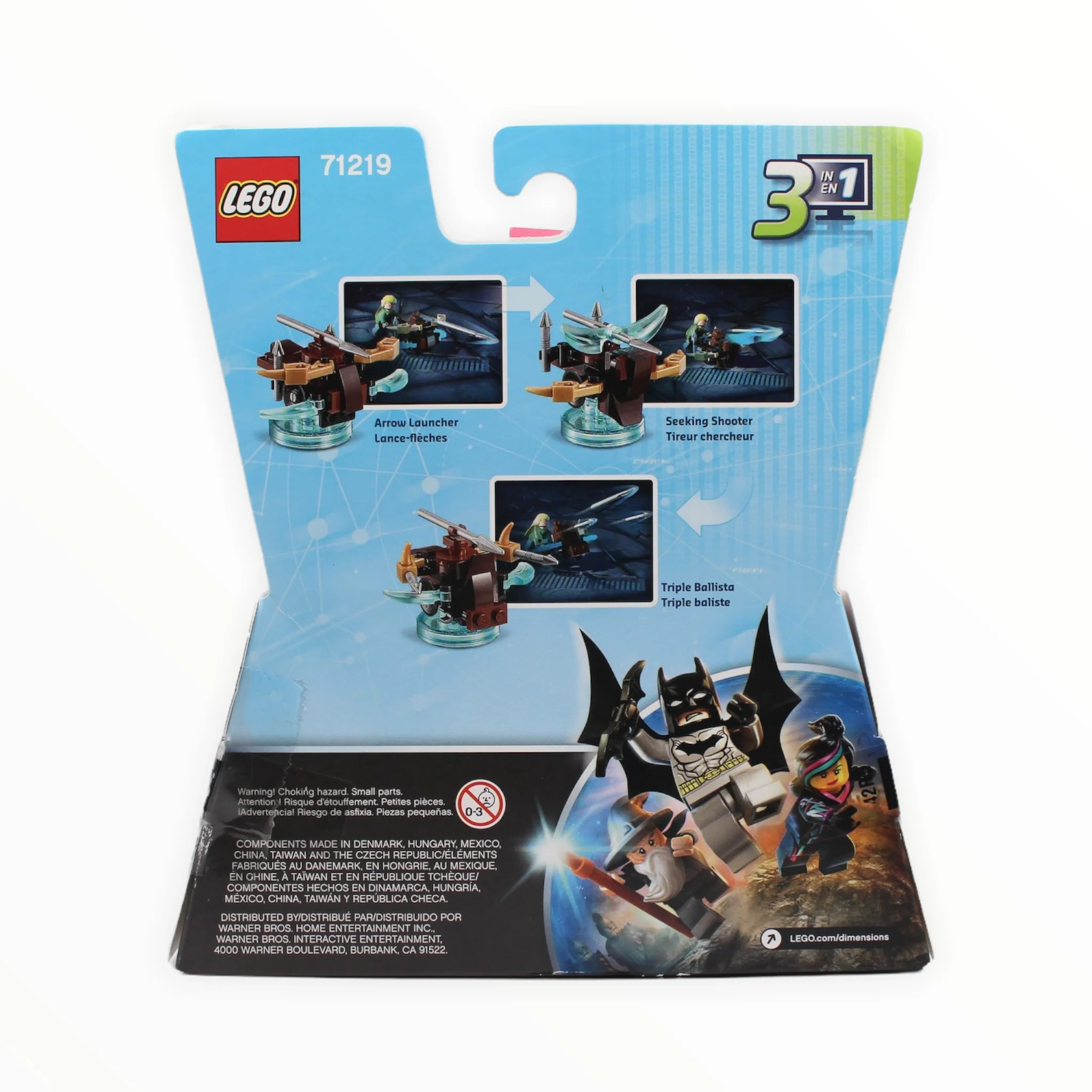 Certified Used Set 71219 Dimensions Fun Pack - The Lord of the Rings Legolas and Arrow Launcher (open box, sealed bags) - Image 2