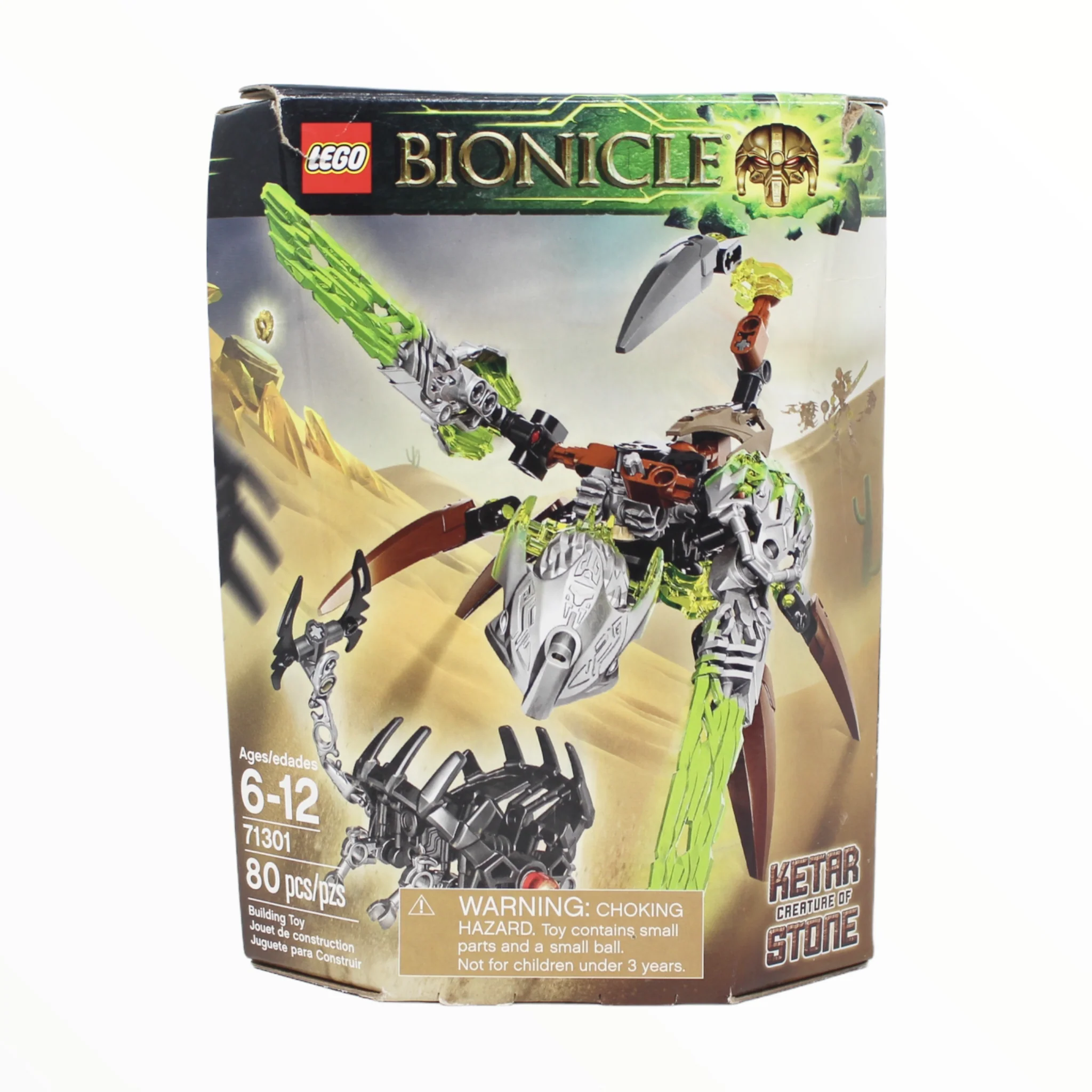 Certified Used Set 71301 Bionicle Ketar Creature of Stone