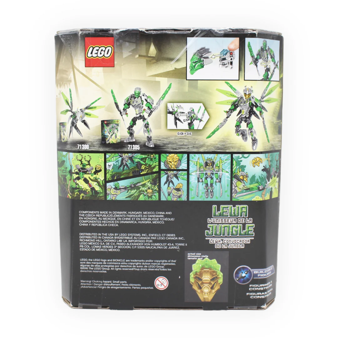 Certified Used Set 71305 Bionicle Lewa Uniter of Jungle - Image 2