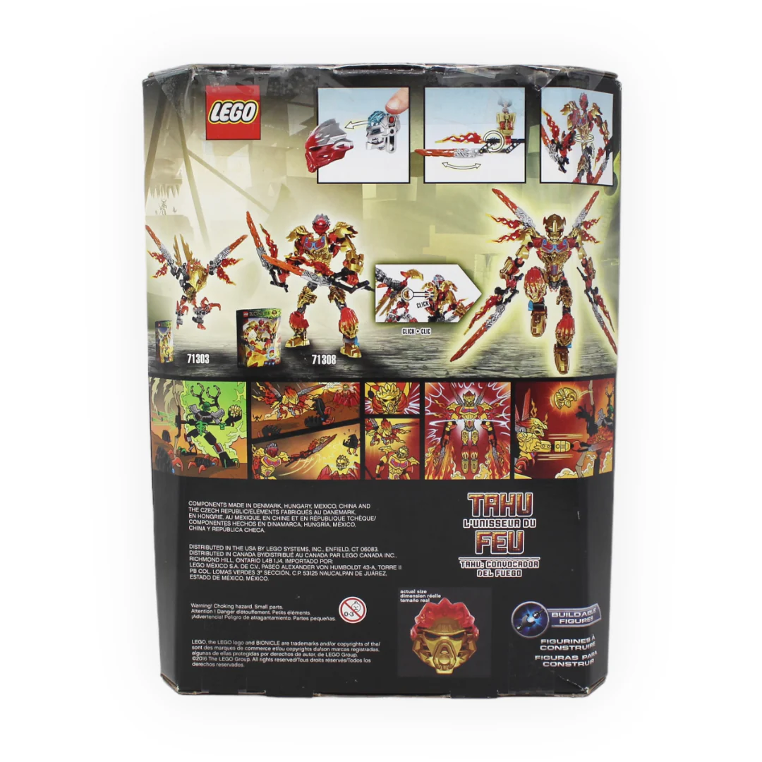 Certified Used Set 71308 Bionicle Tahu Uniter of Fire - Image 2