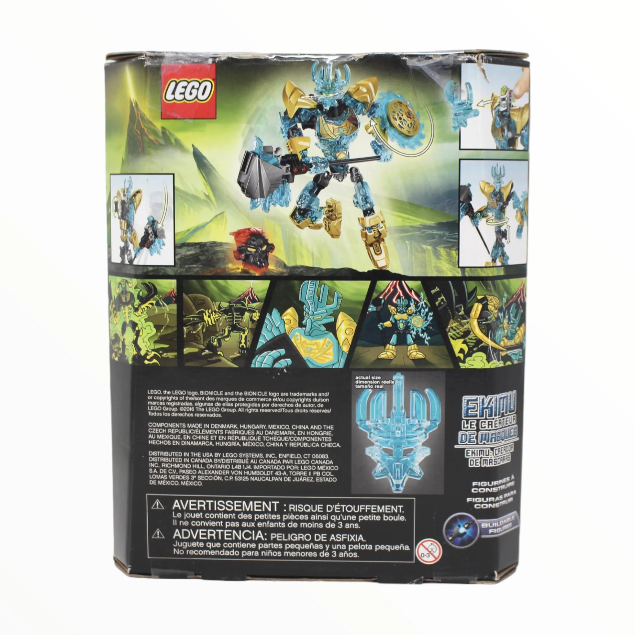 Certified Used Set 71312 Bionicle Ekimu the Mask Maker - Image 2