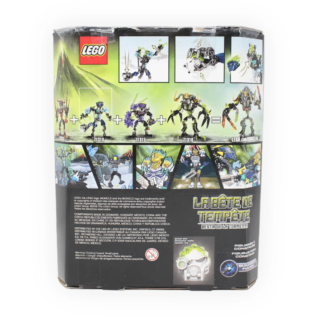 Certified Used Set 71314 Bionicle Storm Beast - Image 2