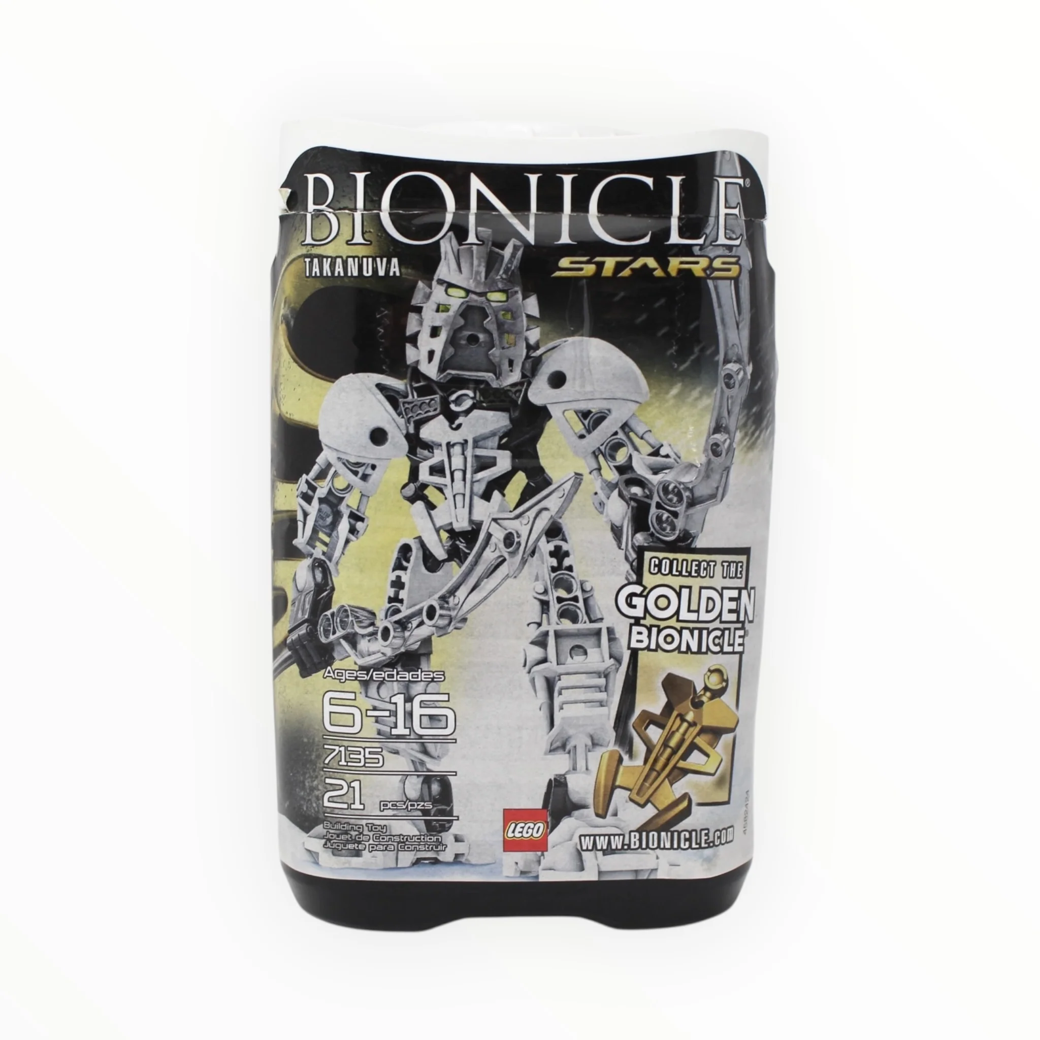 Certified Used Set 7135 Bionicle Stars Takanuva
