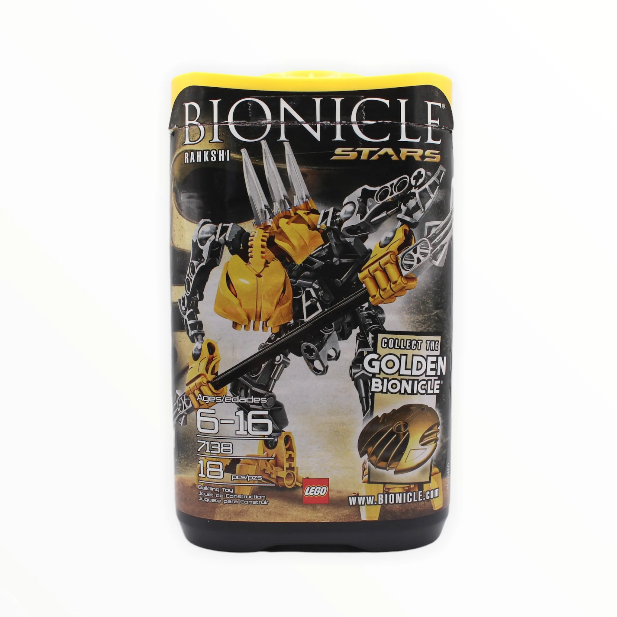 Certified Used Set 7138 Bionicle Stars Rahkshi