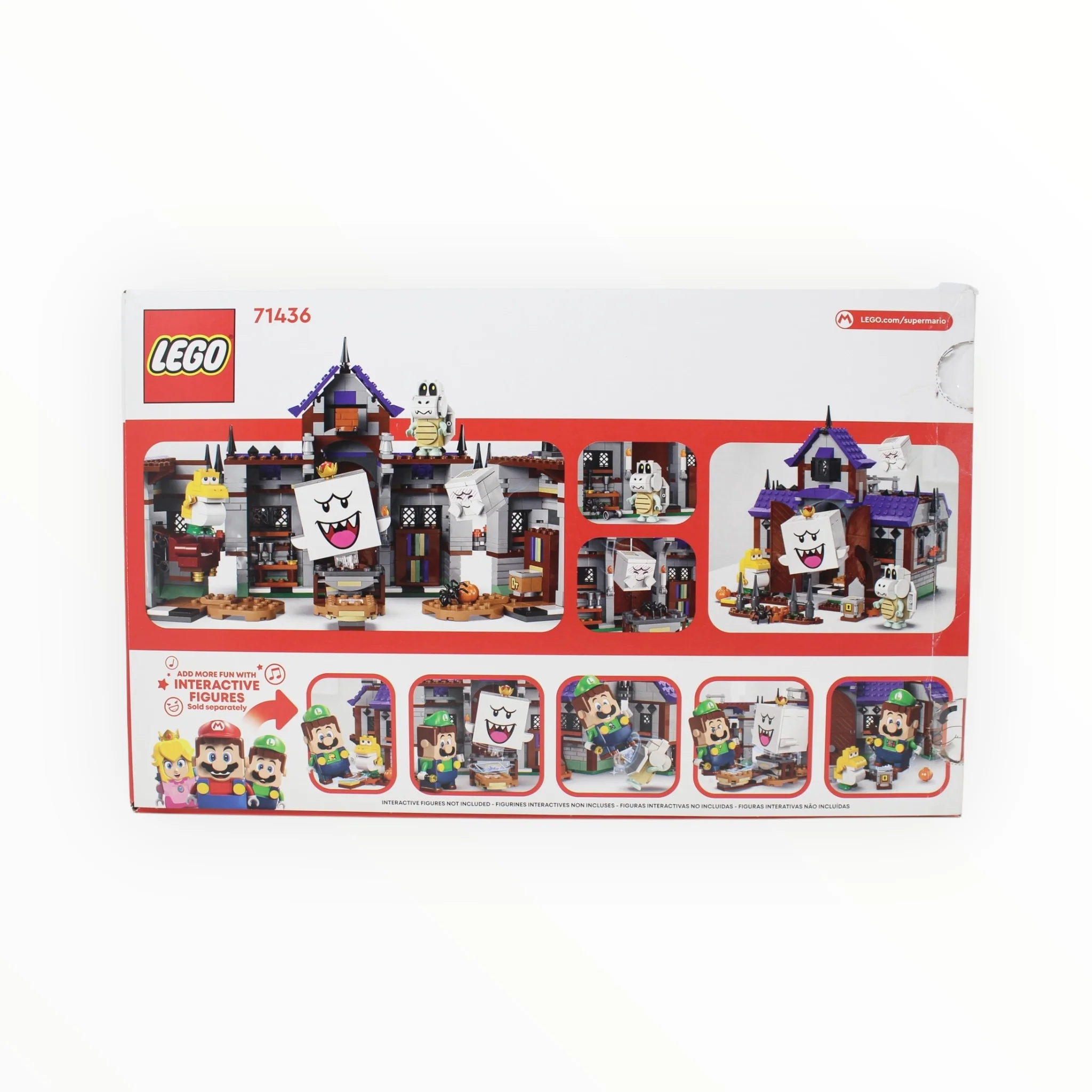 Certified Used Set 71436 Super Mario King Boo’s Haunted Mansion - Image 2