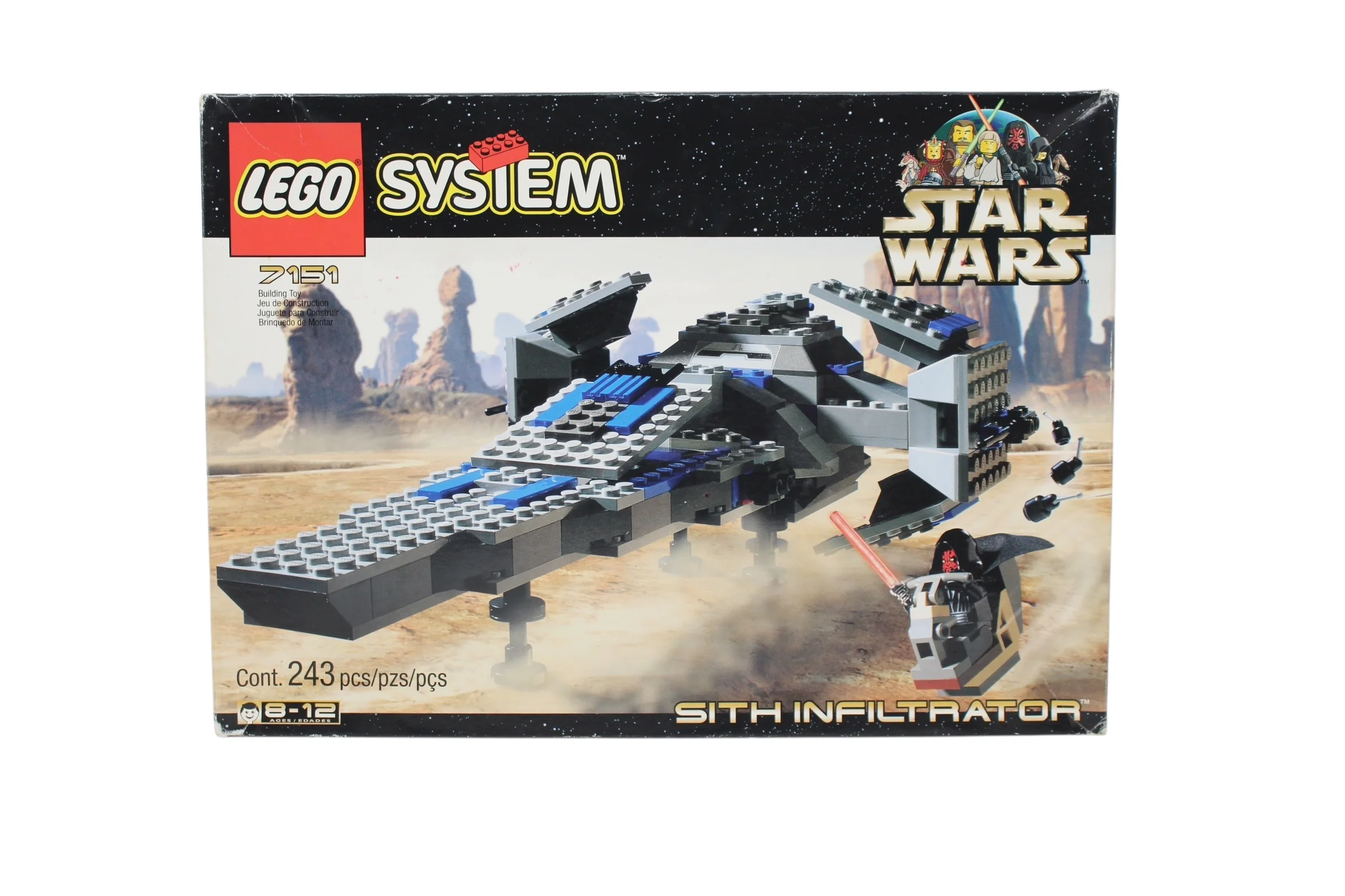 Certified Used Set 7151 Star Wars Sith Infiltrator