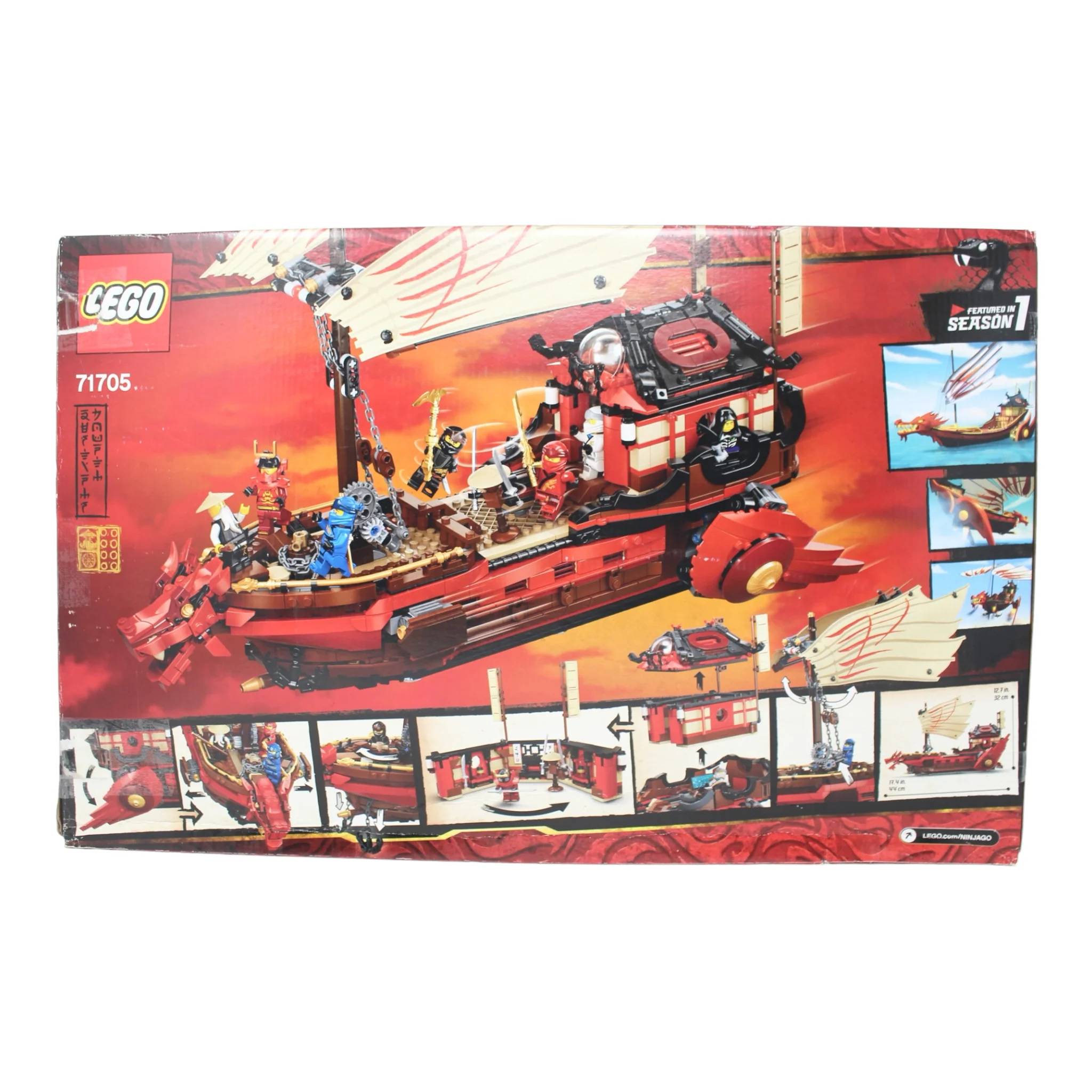 Certified Used Set 71705 Ninjago Destiny’s Bounty (2020) - Image 2